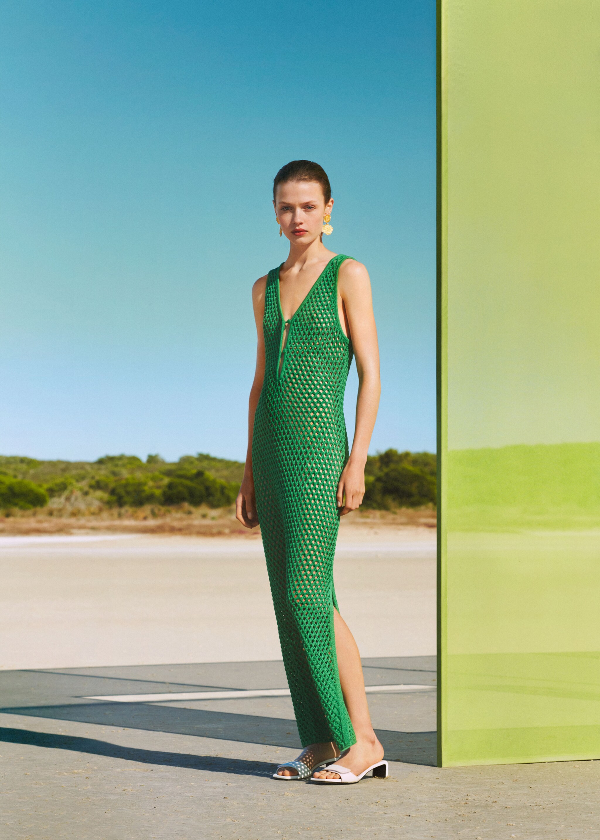 Button crochet dress - Details of the article 7