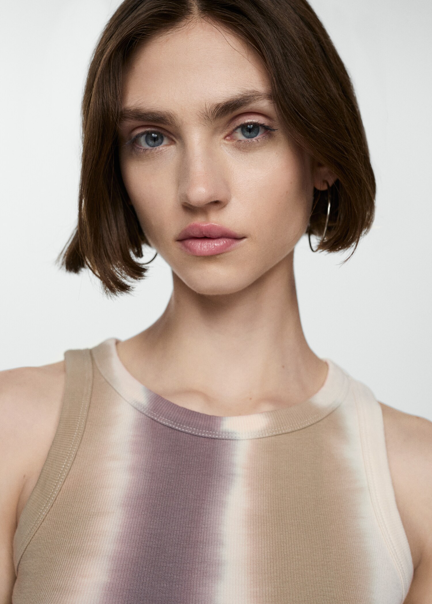 Geripptes Tie-Dye-Top - Detail des Artikels 1