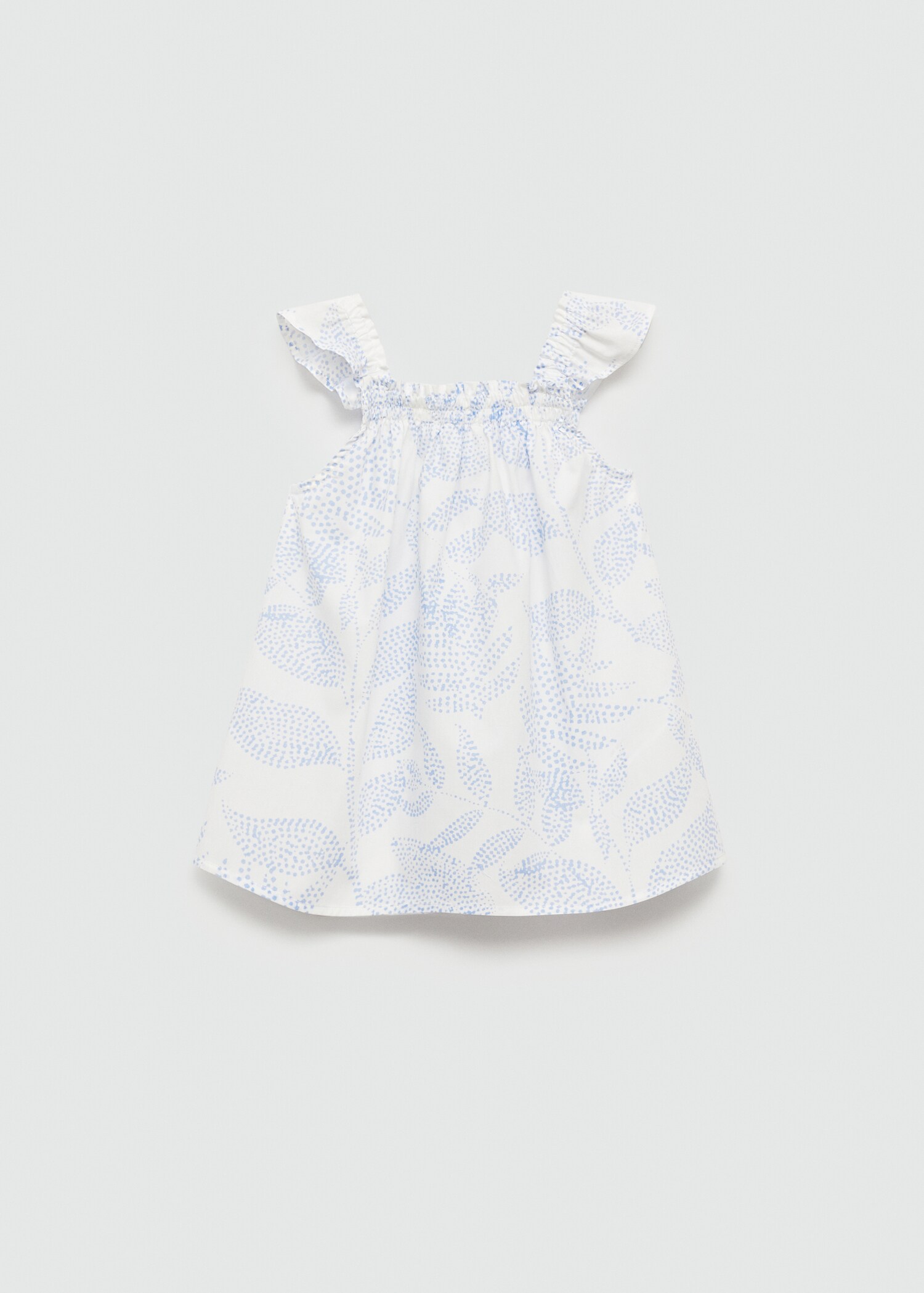 Vestido estampado hojas - Reverso del artículo
