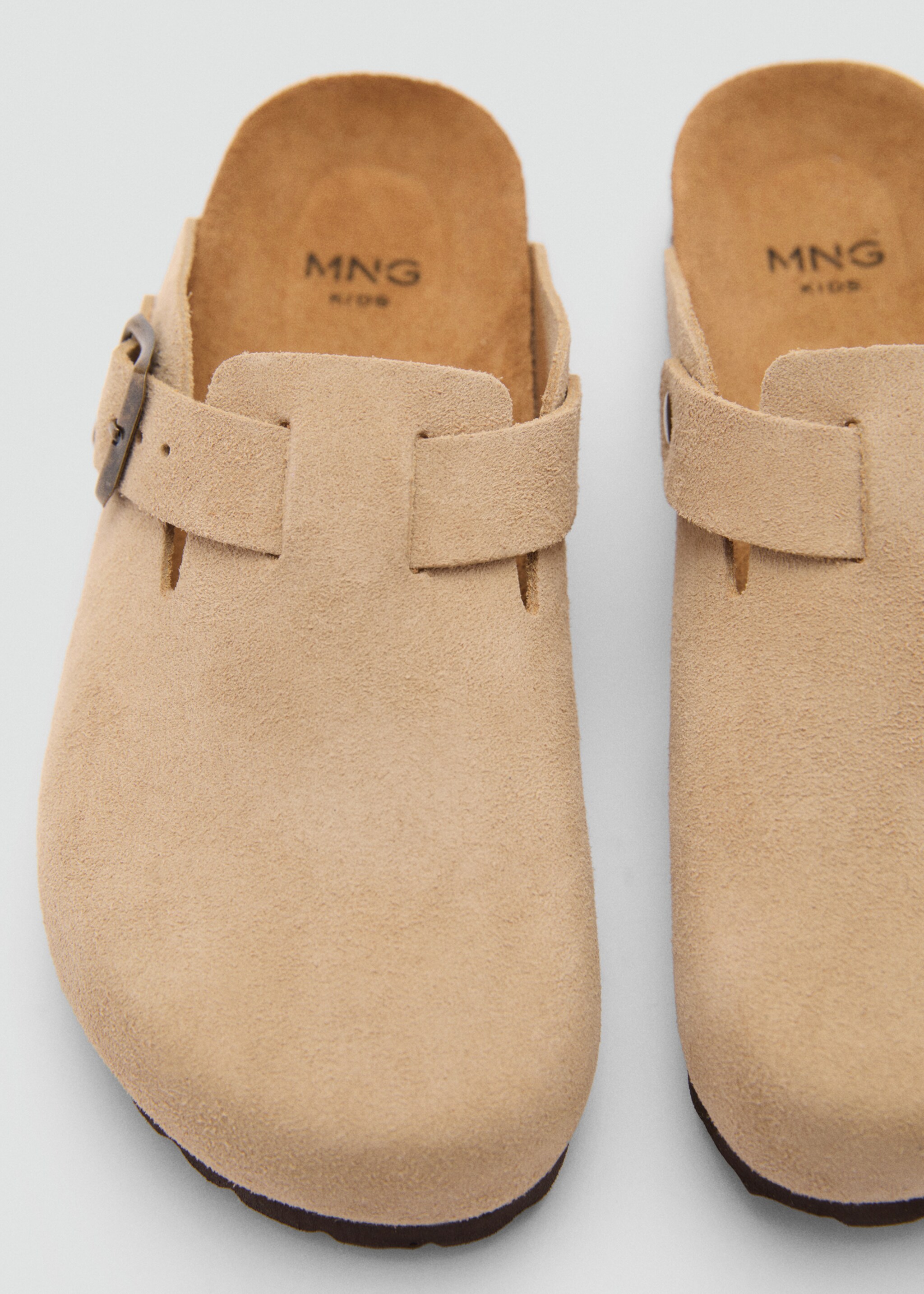 Leather clogs with buckle - Details of the article 2