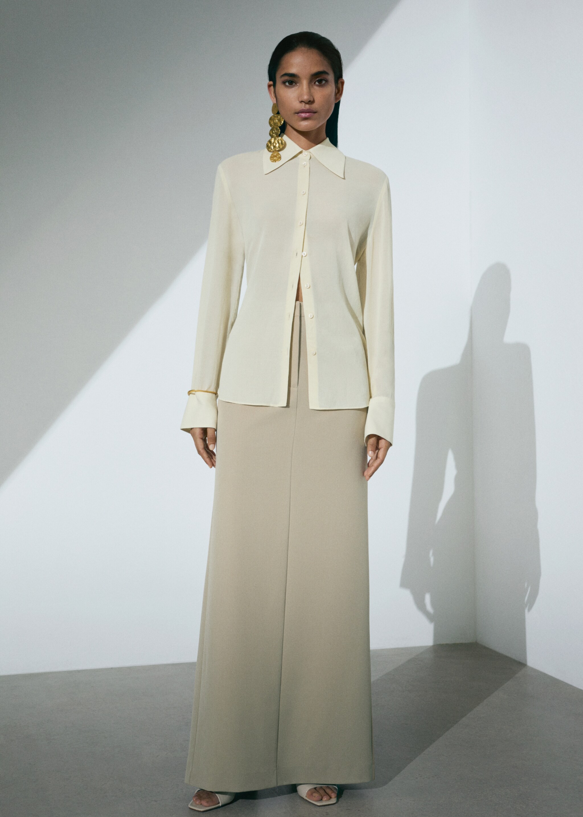 Long pencil skirt - Details of the article 7