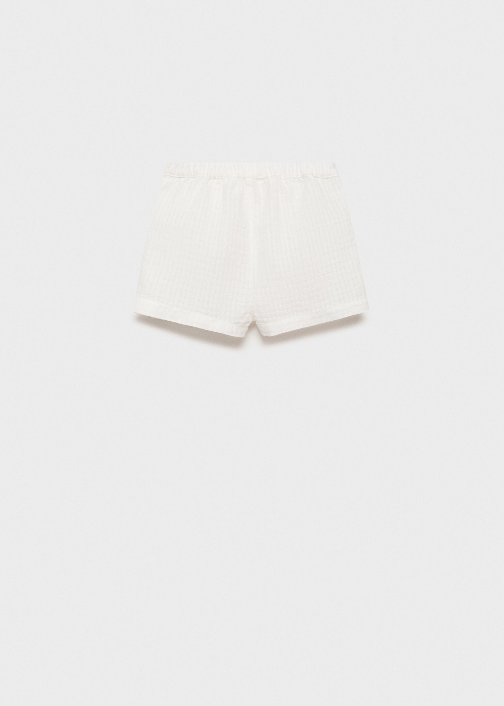 Cotton shorts - Reverse of the article