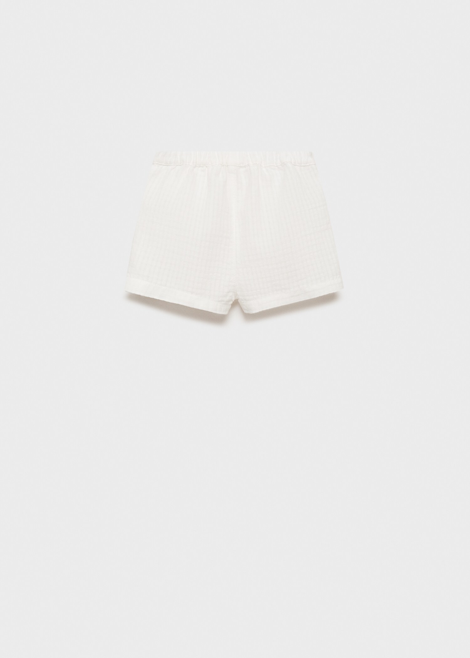 Baumwoll-Shorts - Rückseite des Artikels