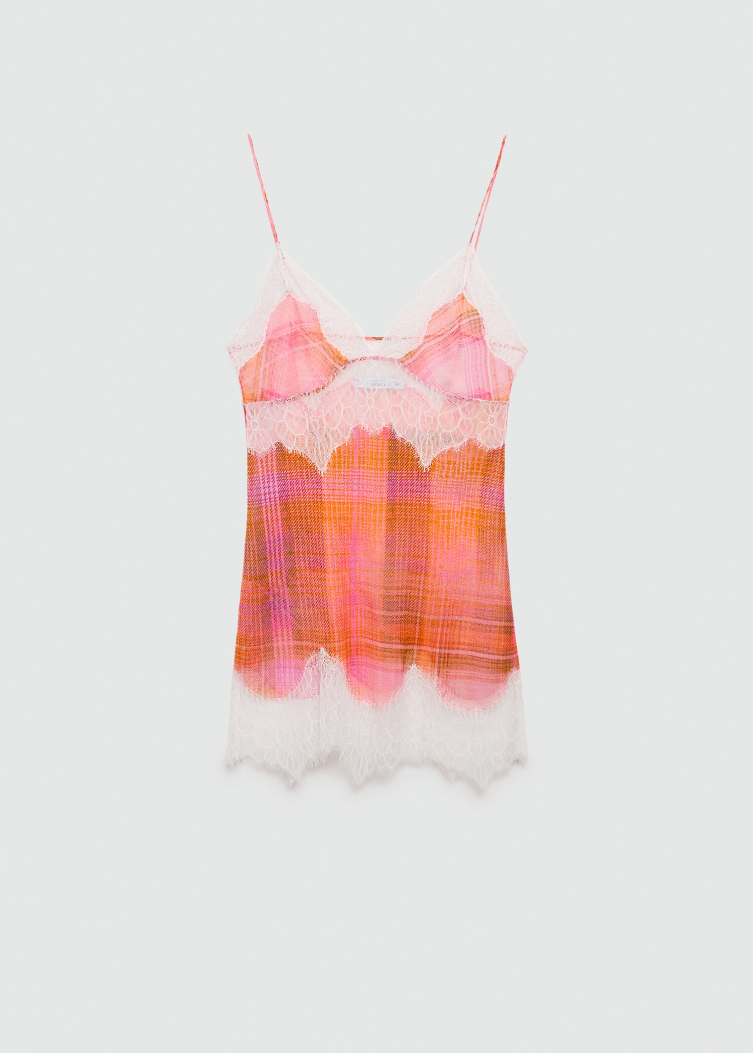 Printed lace top - Article without model
