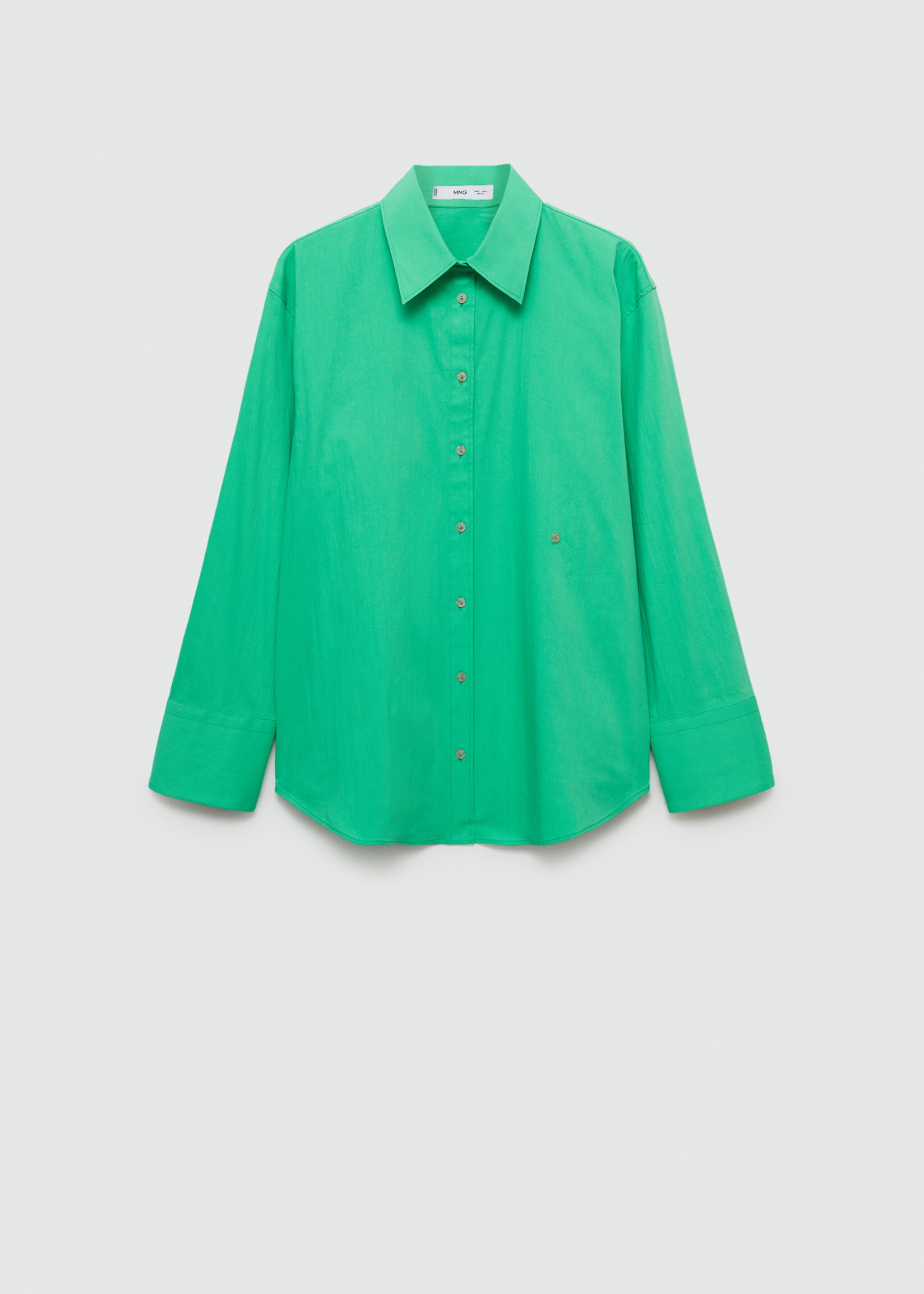 Buttoned cotton shirt - Article without model