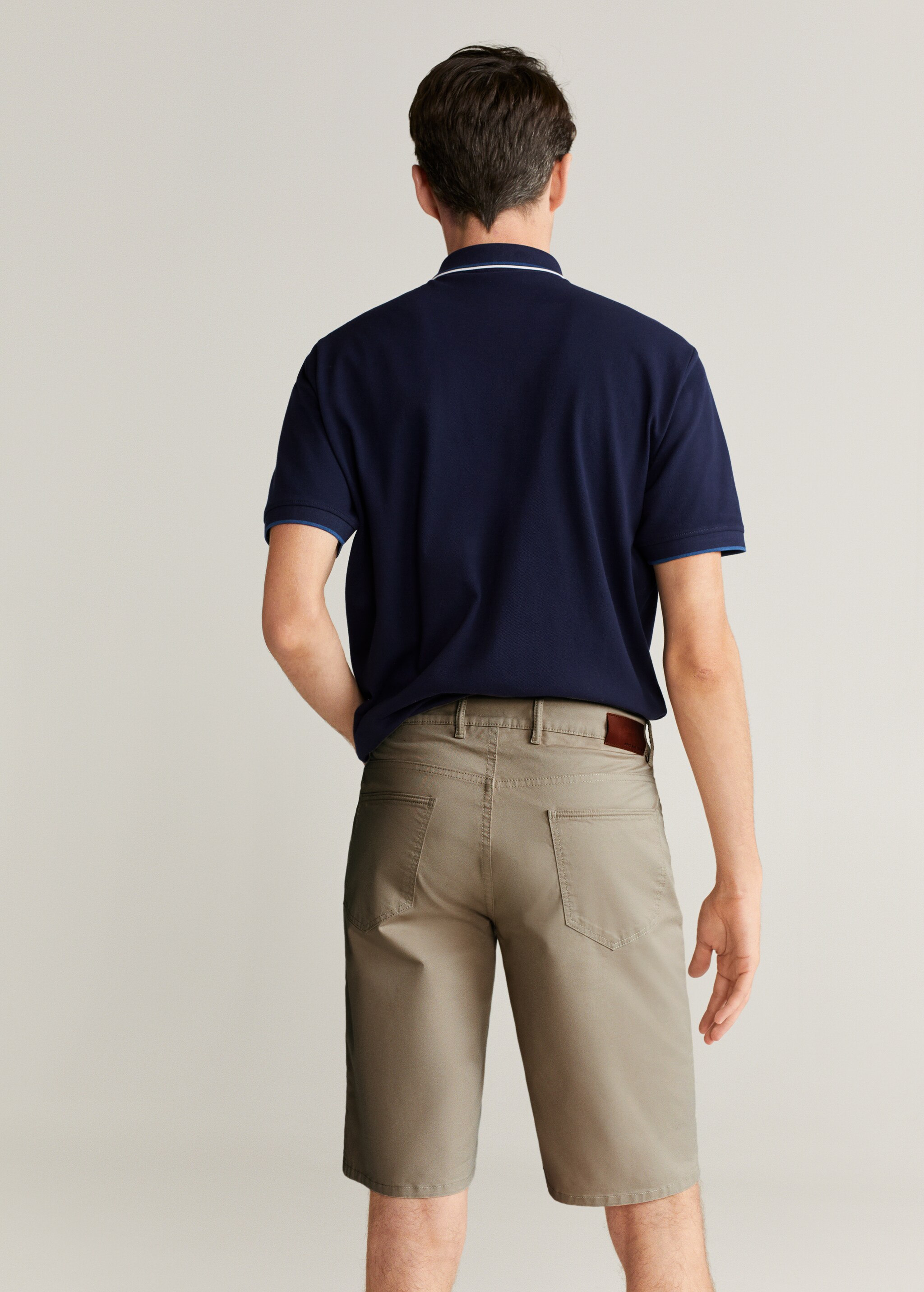 Bermudas algodón bolsillos - Reverso del artículo