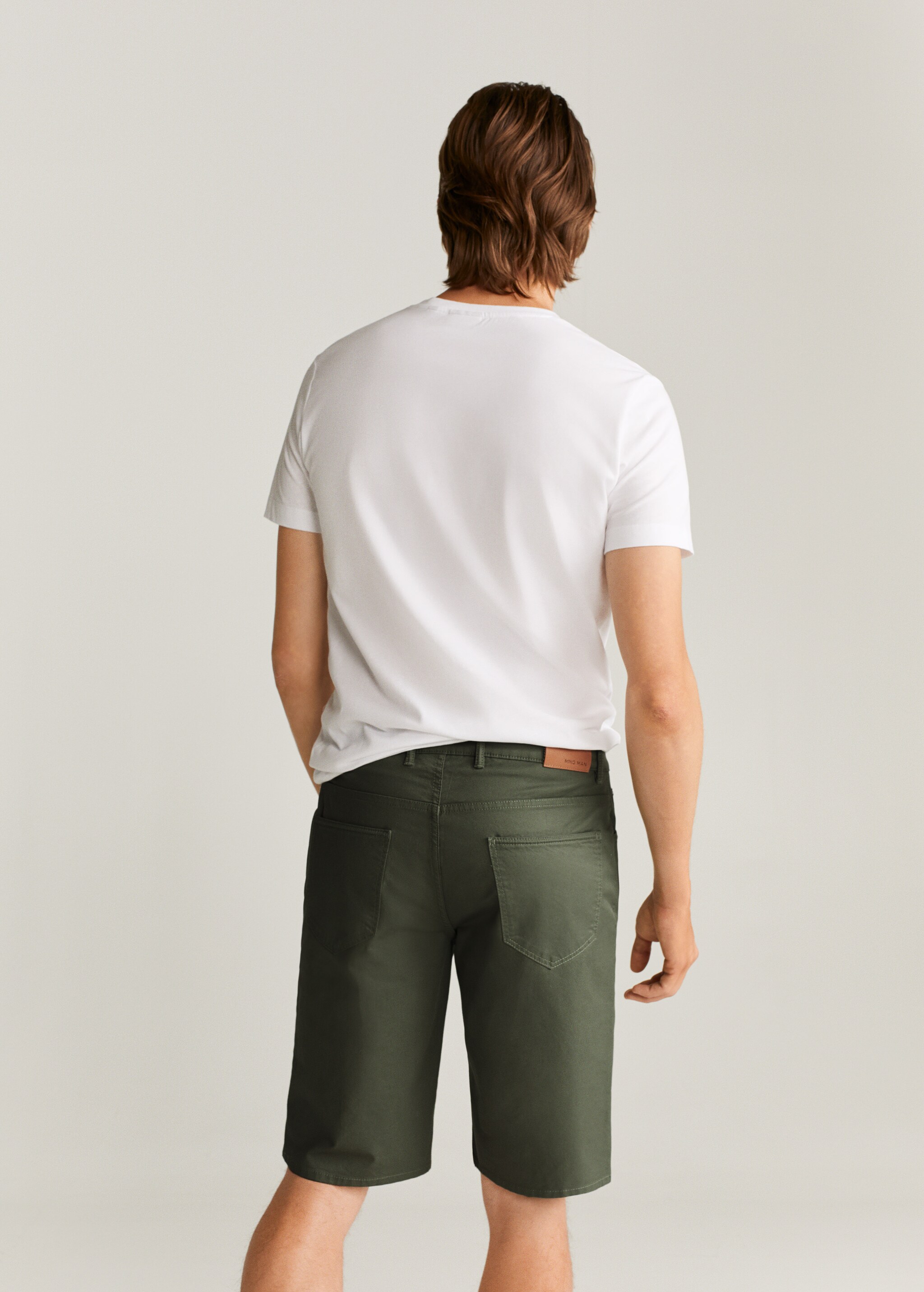 Bermudas algodón bolsillos - Reverso del artículo
