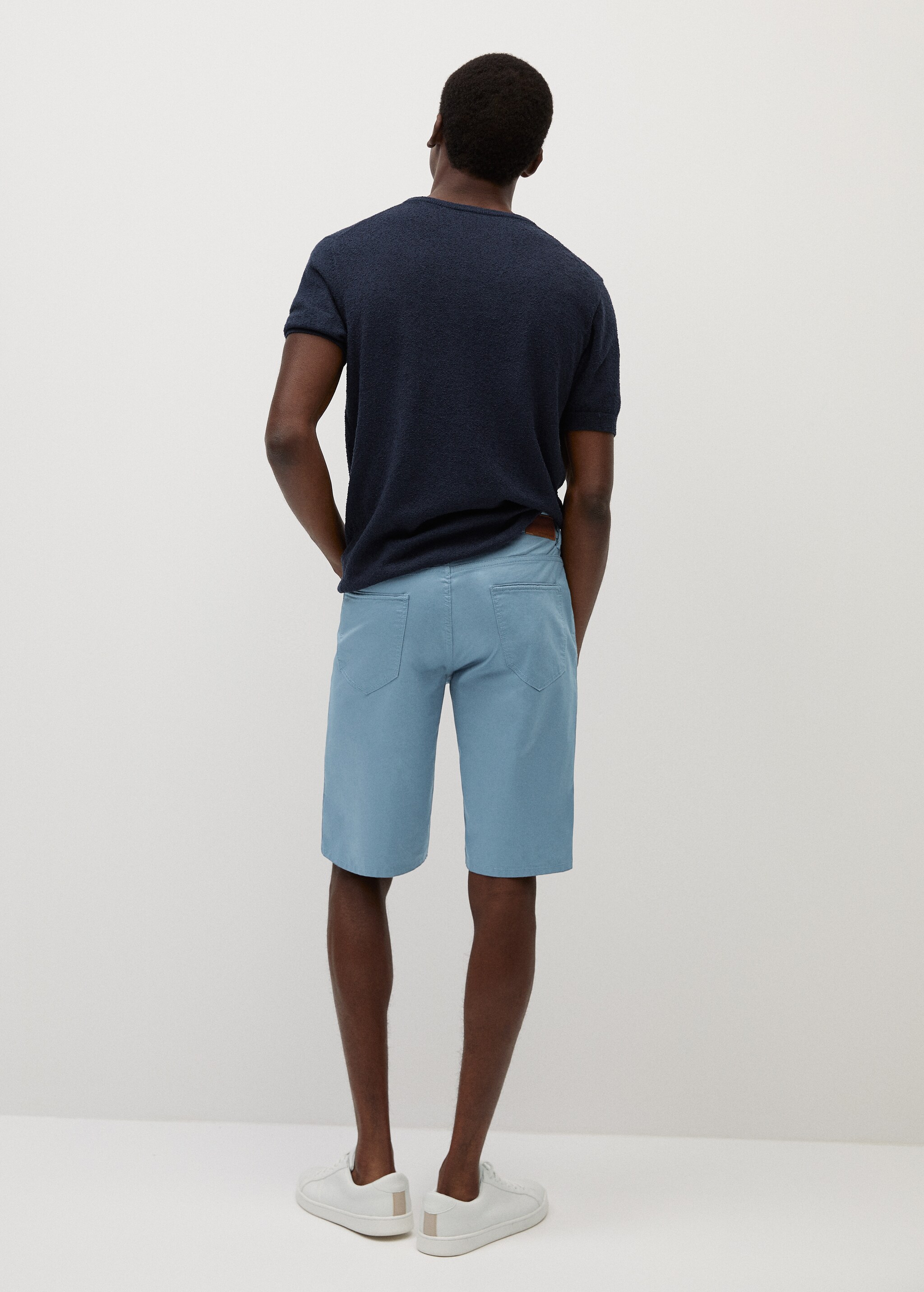 Bermudas algodón bolsillos - Reverso del artículo