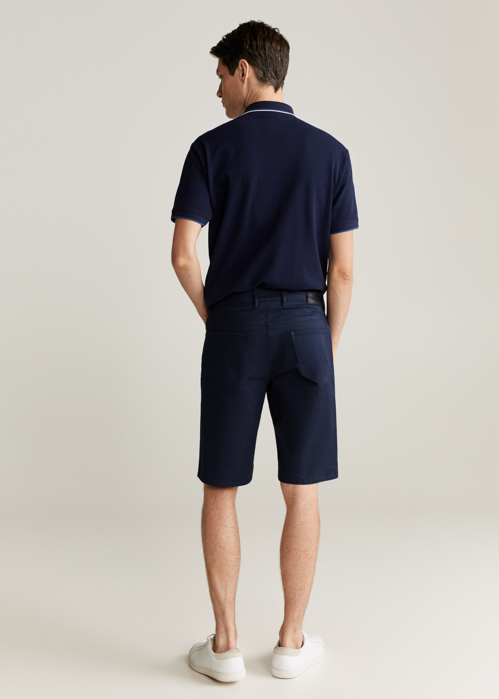 Bermudas algodón bolsillos - Reverso del artículo