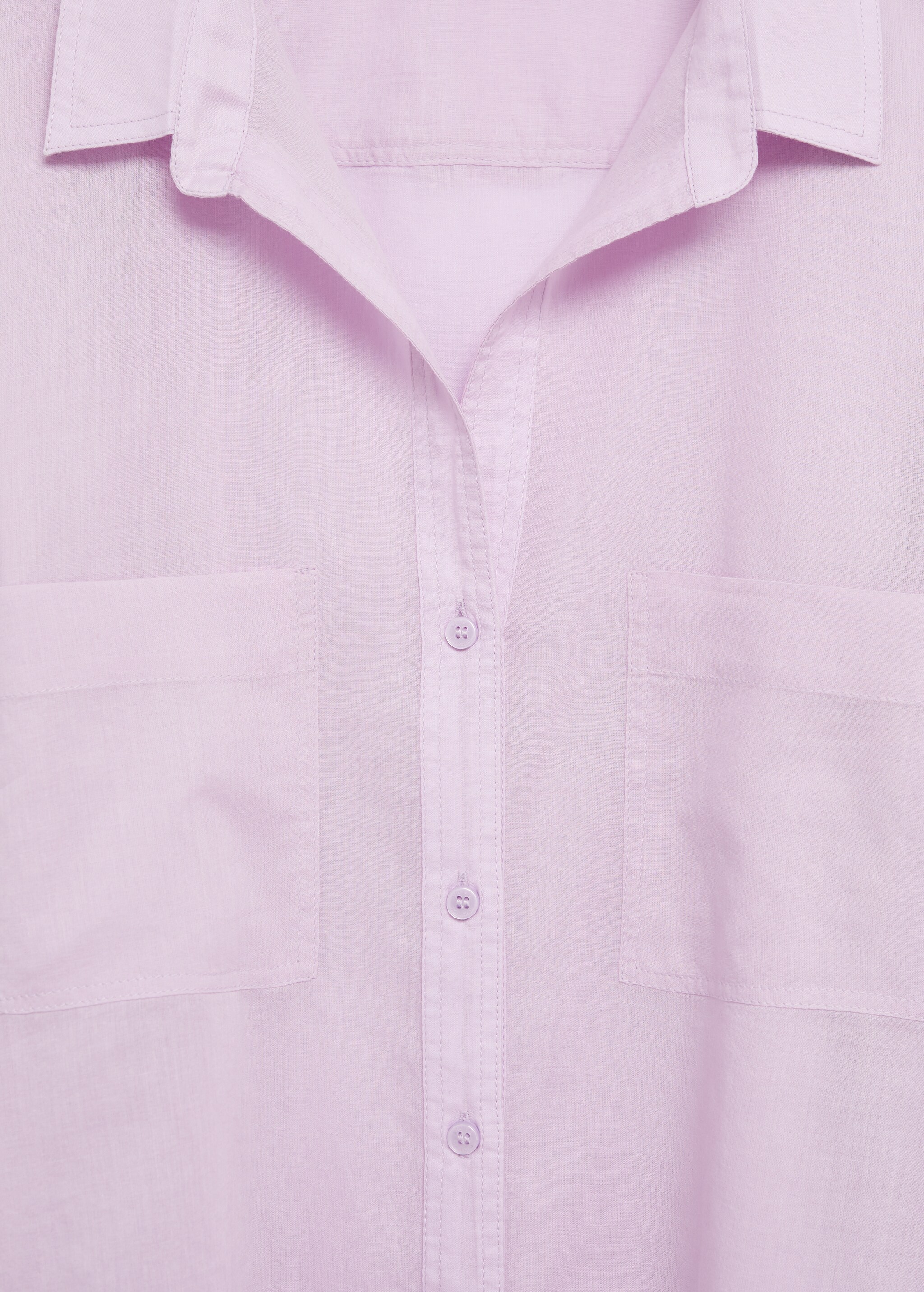 Camisa algodón combinada - Detalle del artículo 8