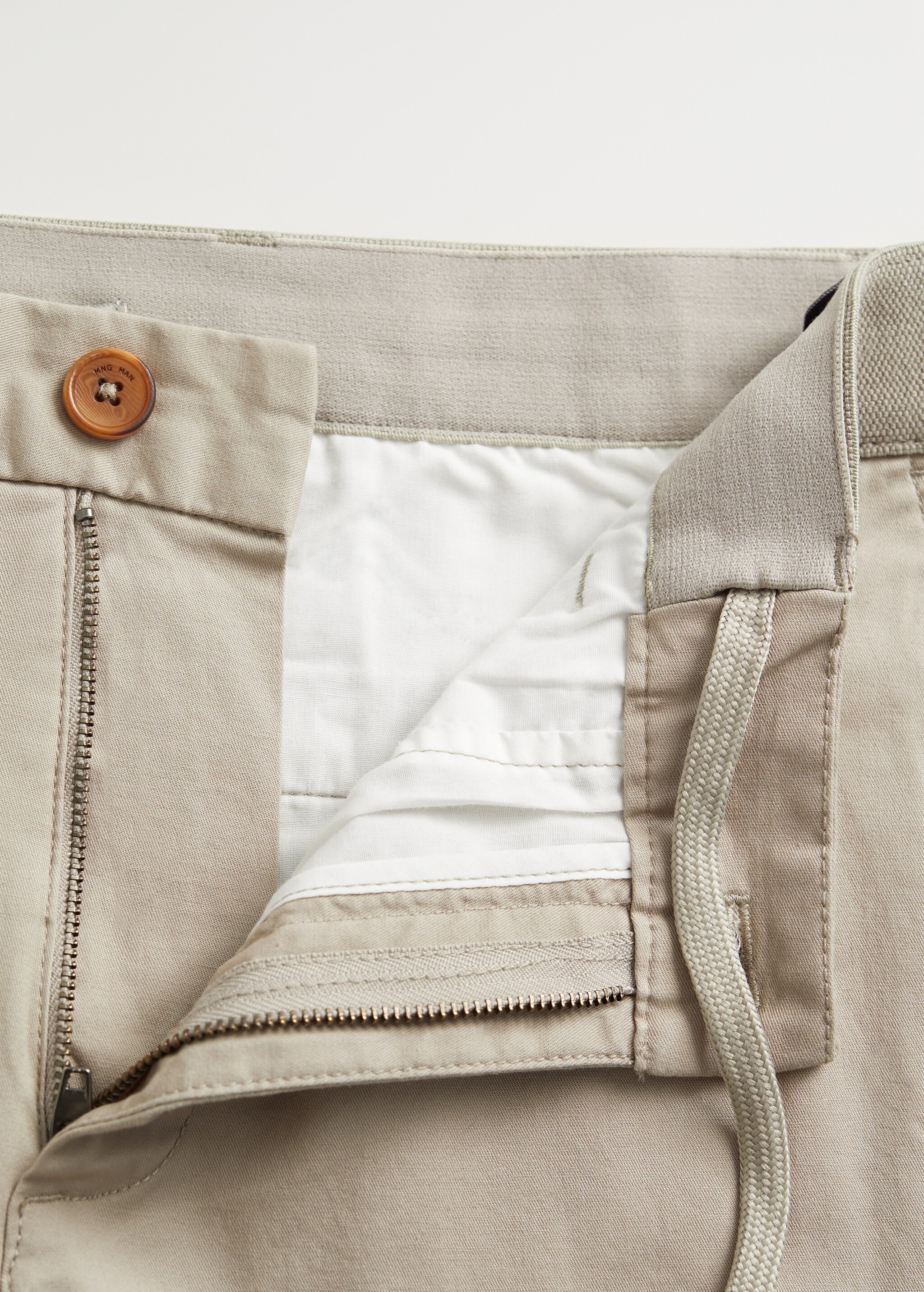 Pantalons tapered fit crop - Detall de l'article 8