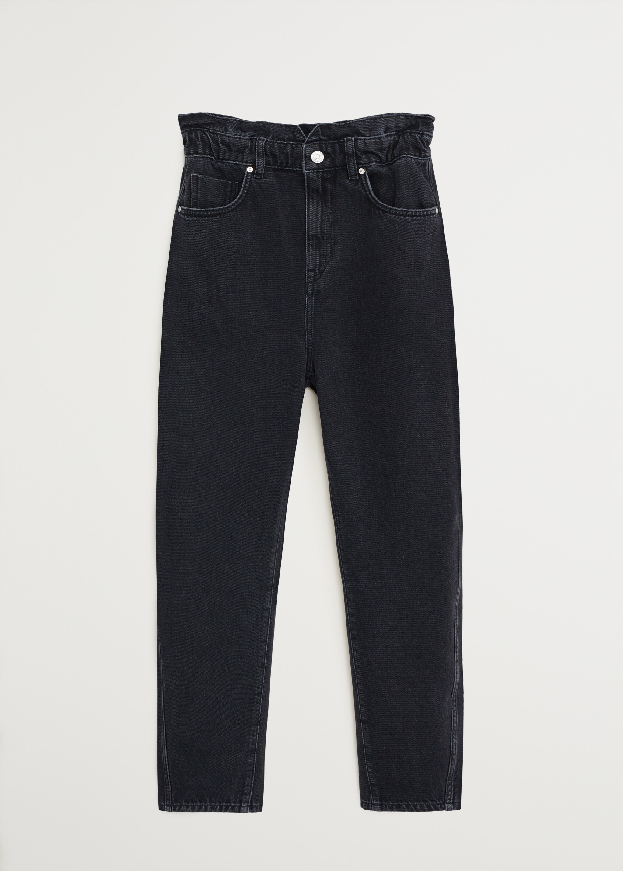 Slouchy jeans met elastische tailleband - Artikel zonder model