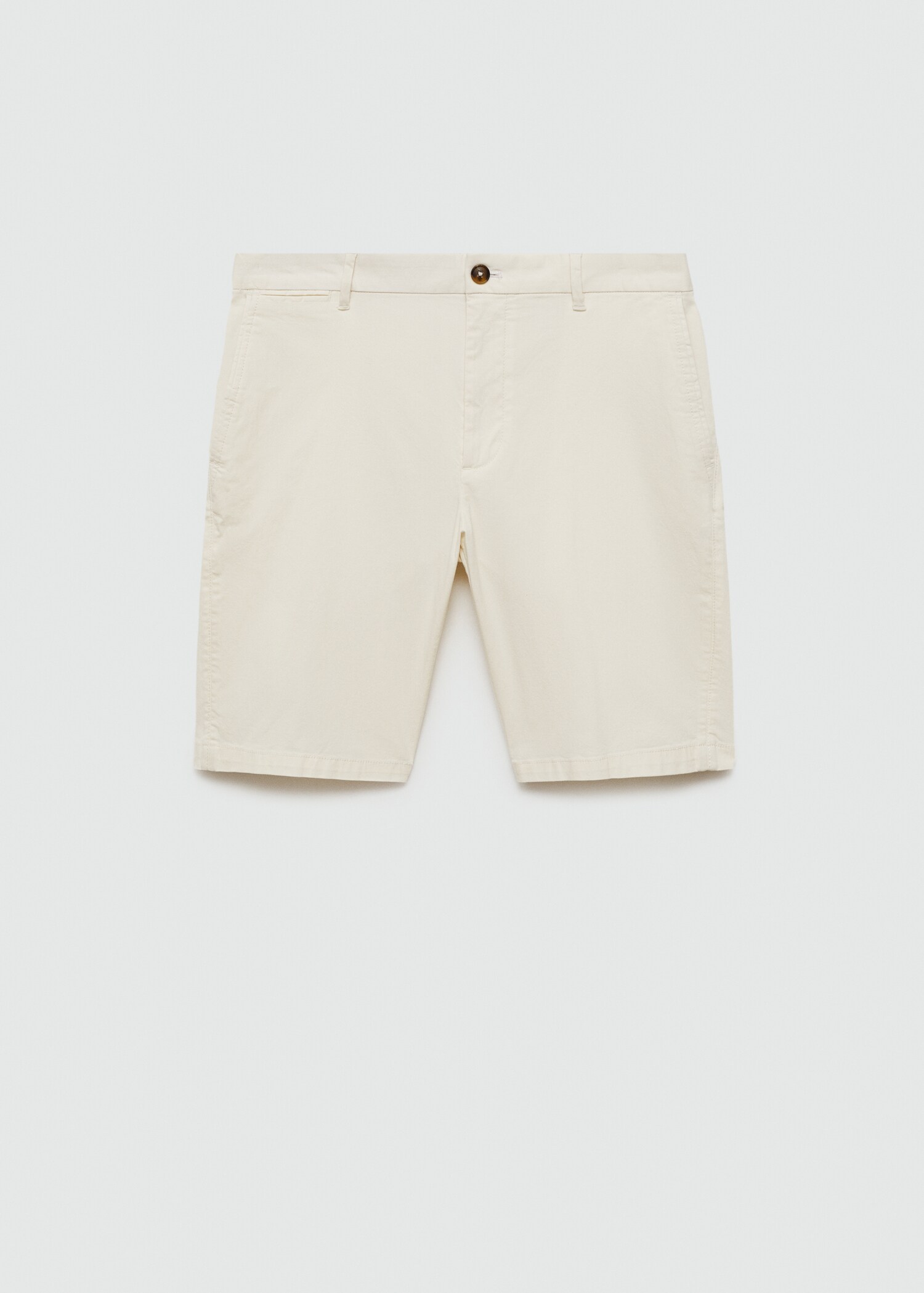 Slim-Fit-Bermudashorts im Chino-Stil aus Baumwolle - Artikel ohne Model