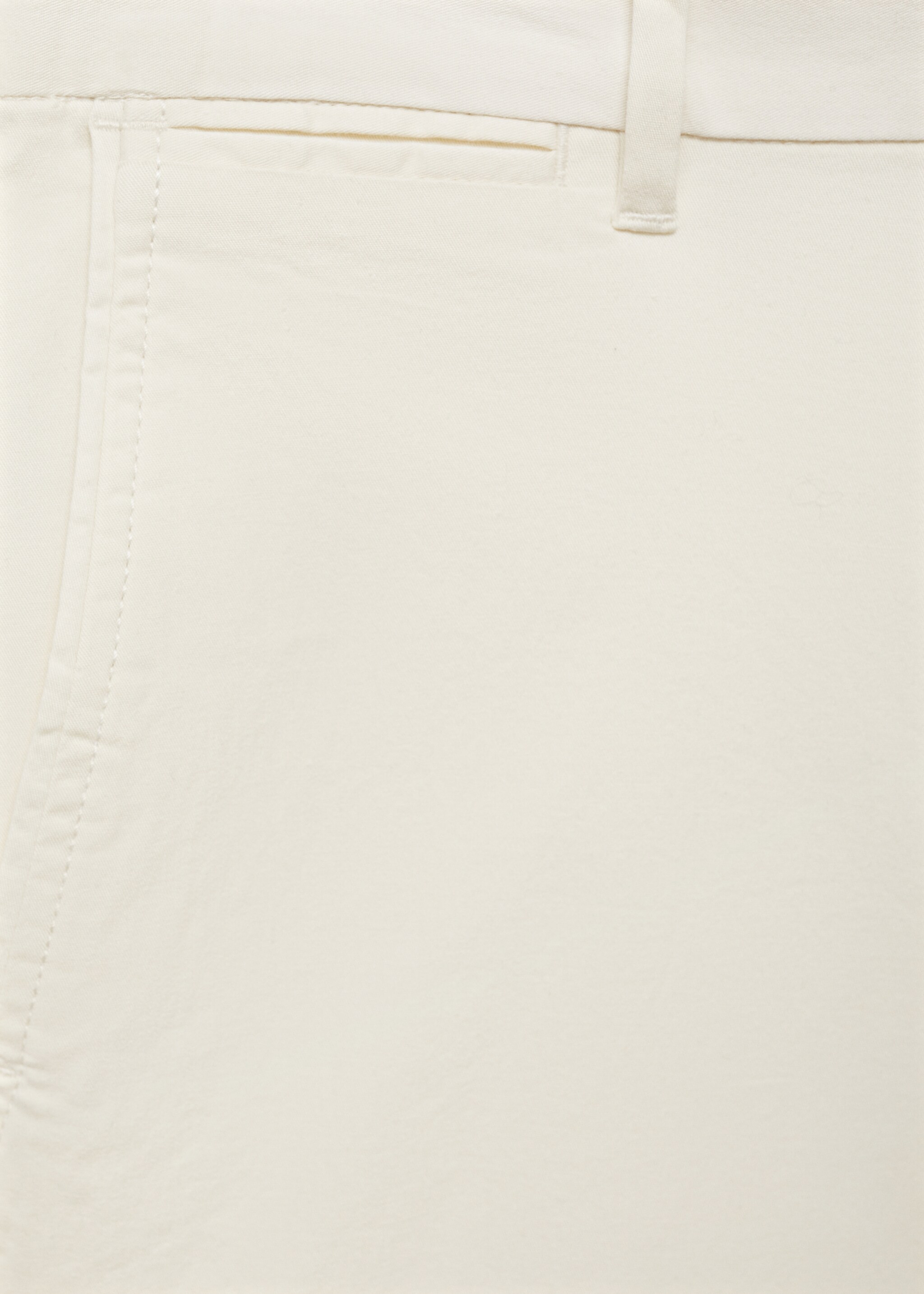 Slim-fit chino cotton bermuda shorts - Details of the article 8