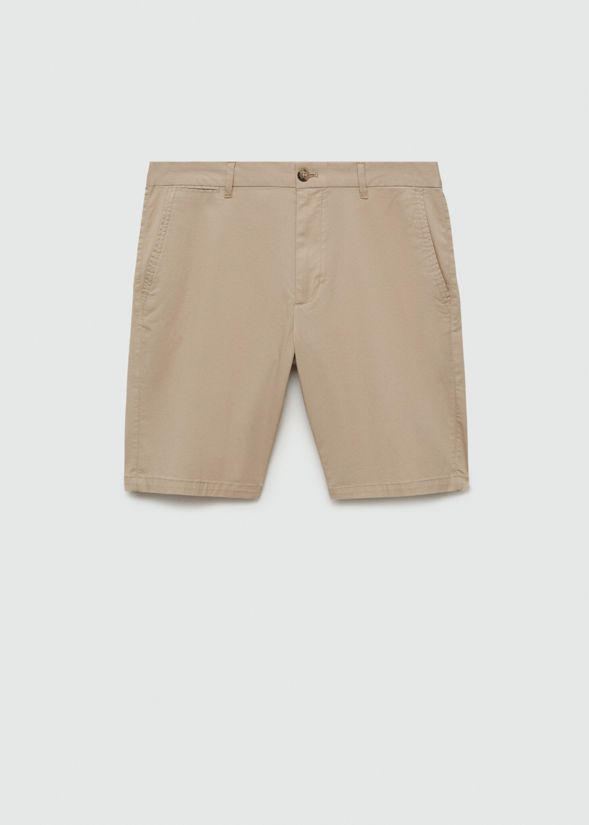 Slim-Fit-Bermudashorts im Chino-Stil aus Baumwolle - Artikel ohne Model