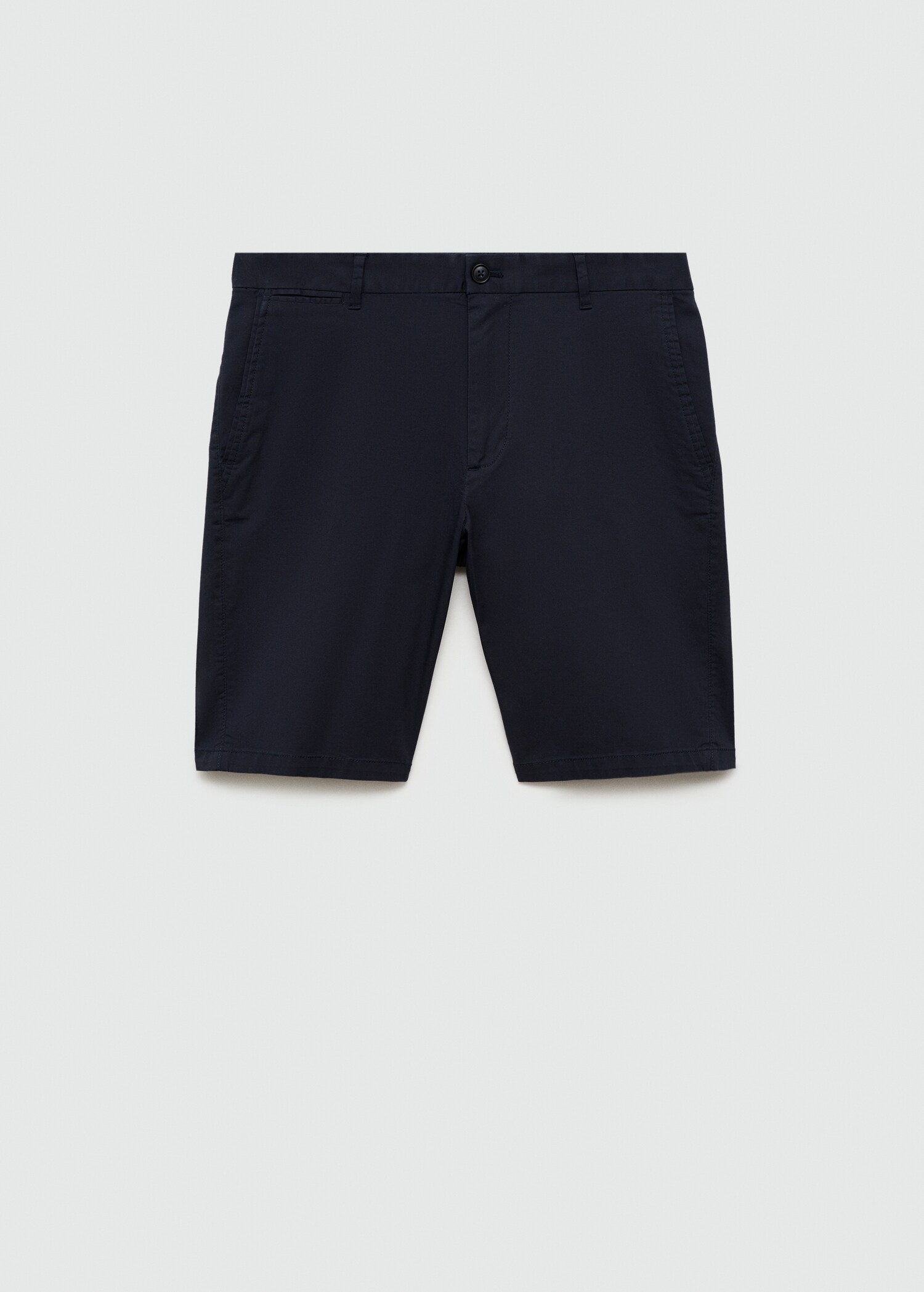 Slim-Fit-Bermudashorts im Chino-Stil aus Baumwolle - Artikel ohne Model
