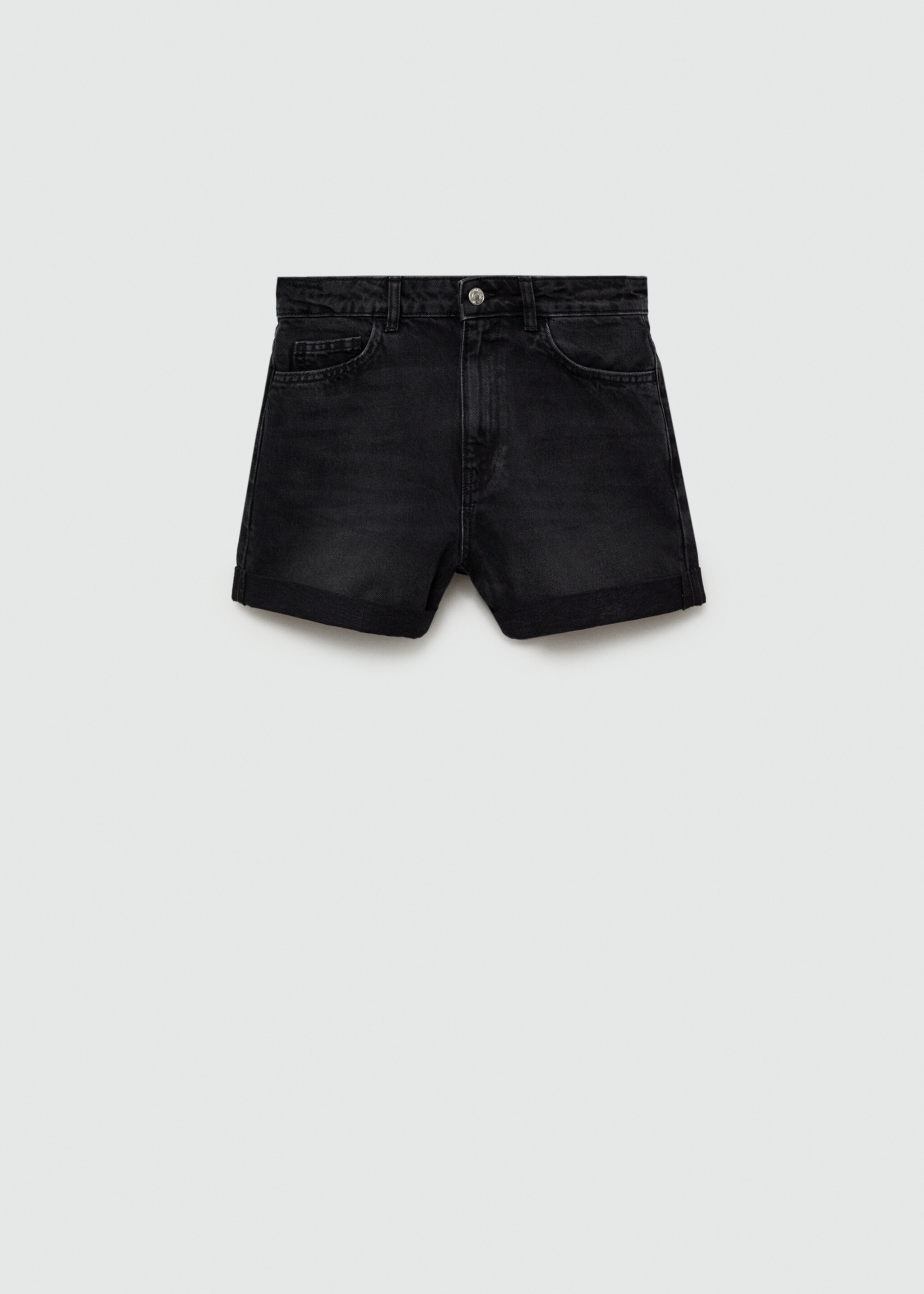 Short jean mom-fit - Article sans modèle