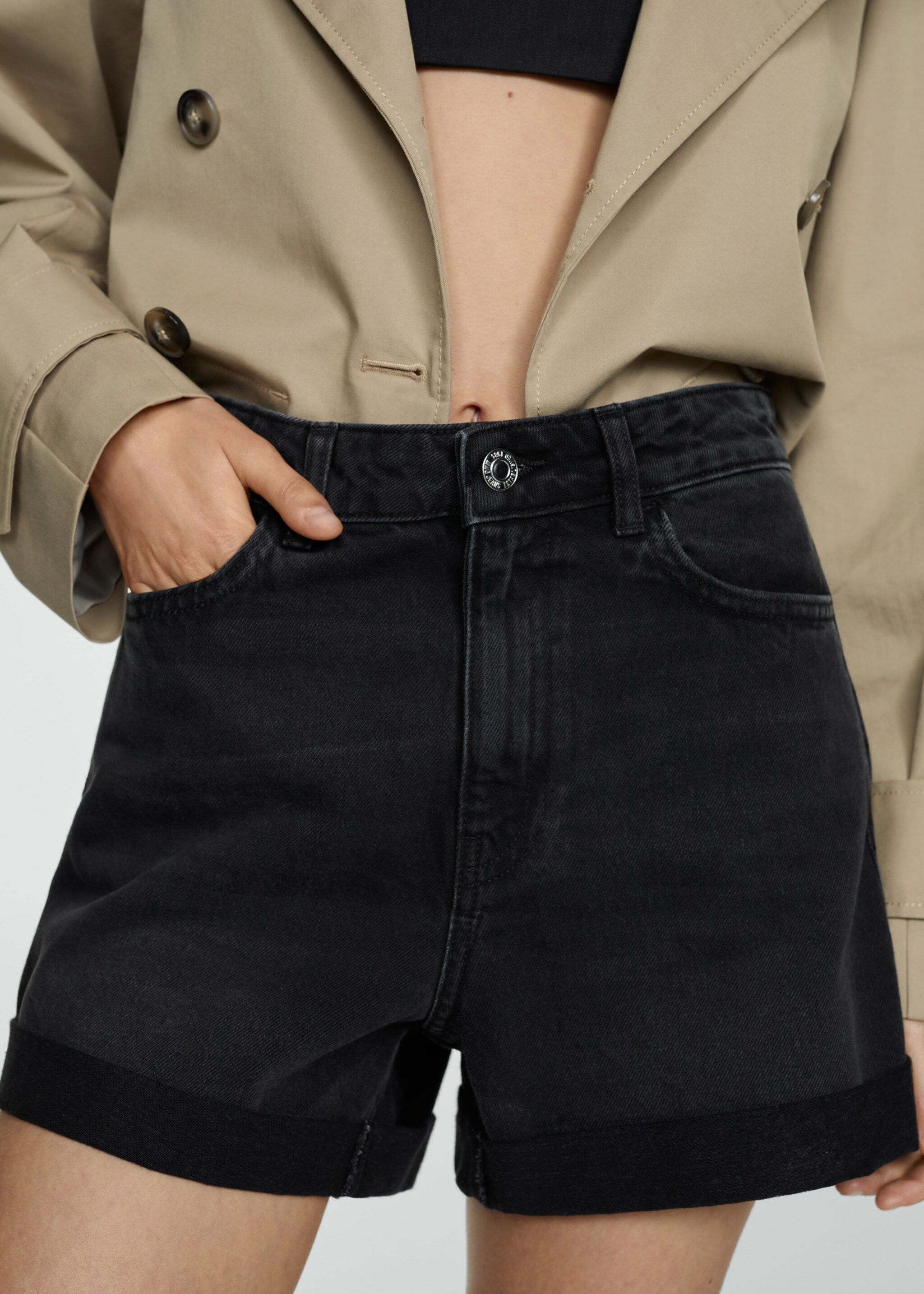 Short jean mom-fit - Détail de l'article 1