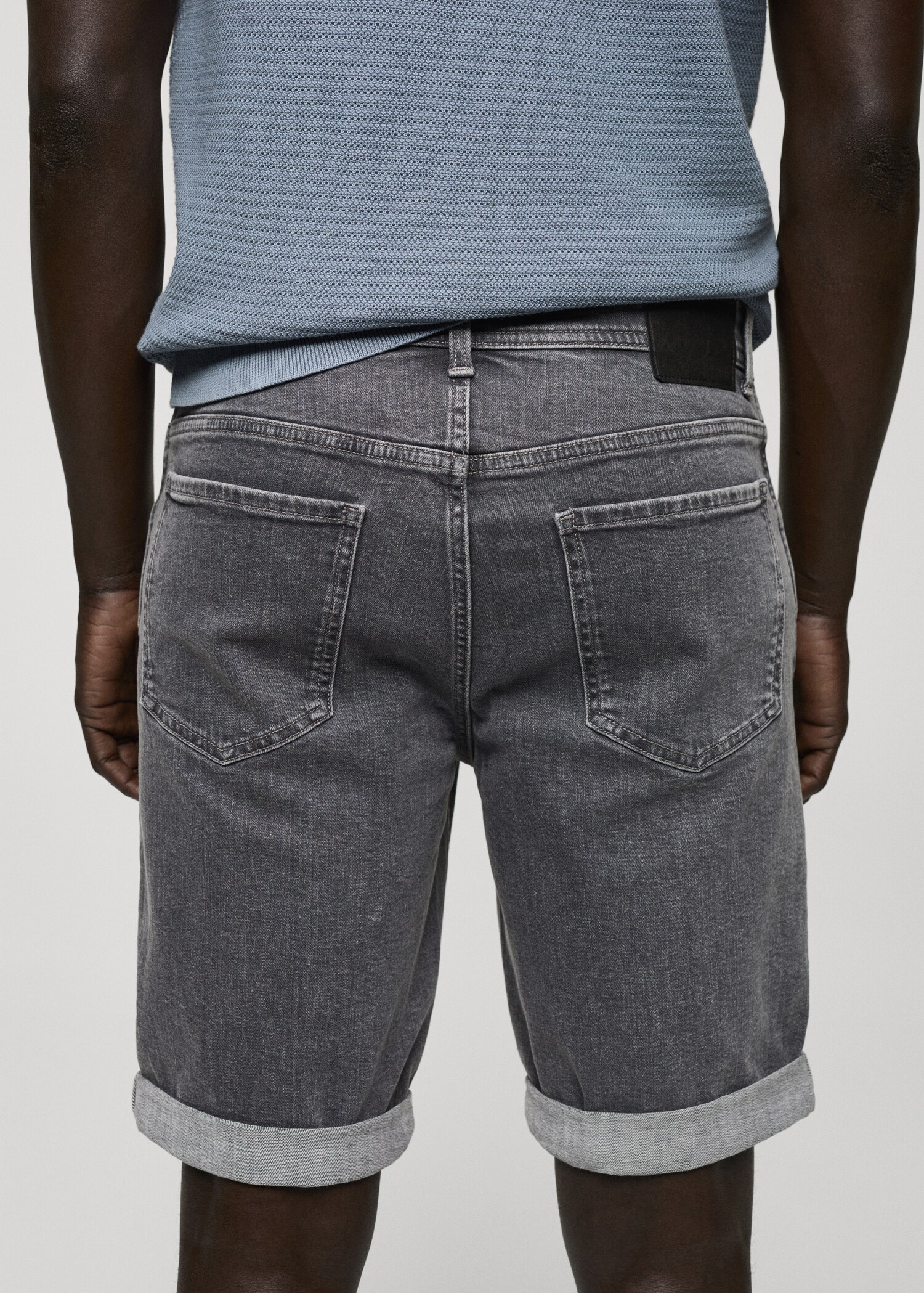 Slim Fit-Jeans-Bermudashorts - Detail des Artikels 6