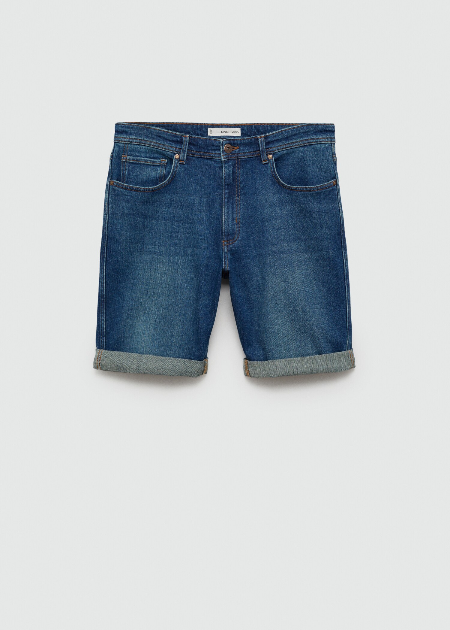 Slim Fit-Jeans-Bermudashorts - Artikel ohne Model