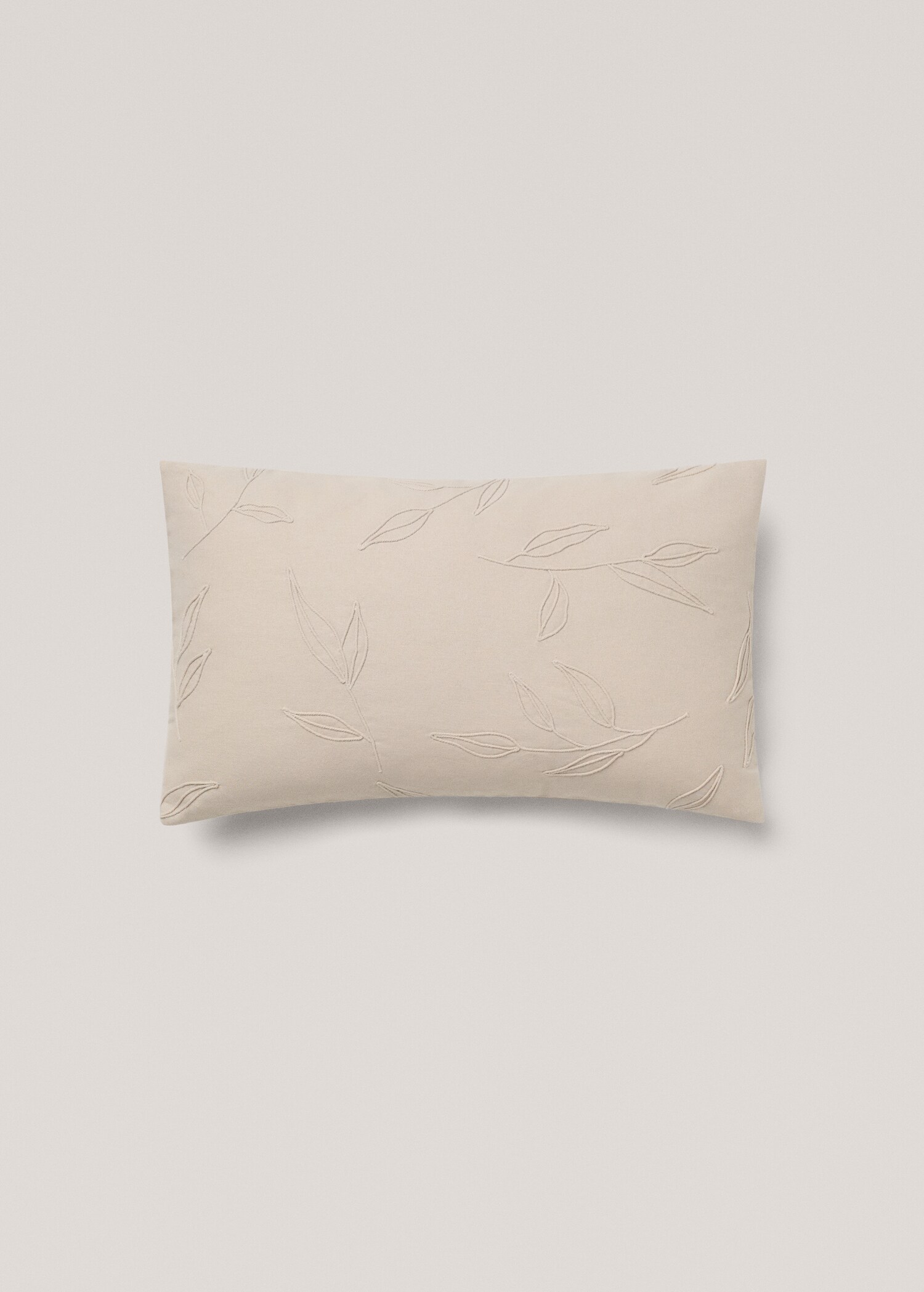 Kussenhoes met bloemetjesdessin 30x50 cm - Artikel zonder model