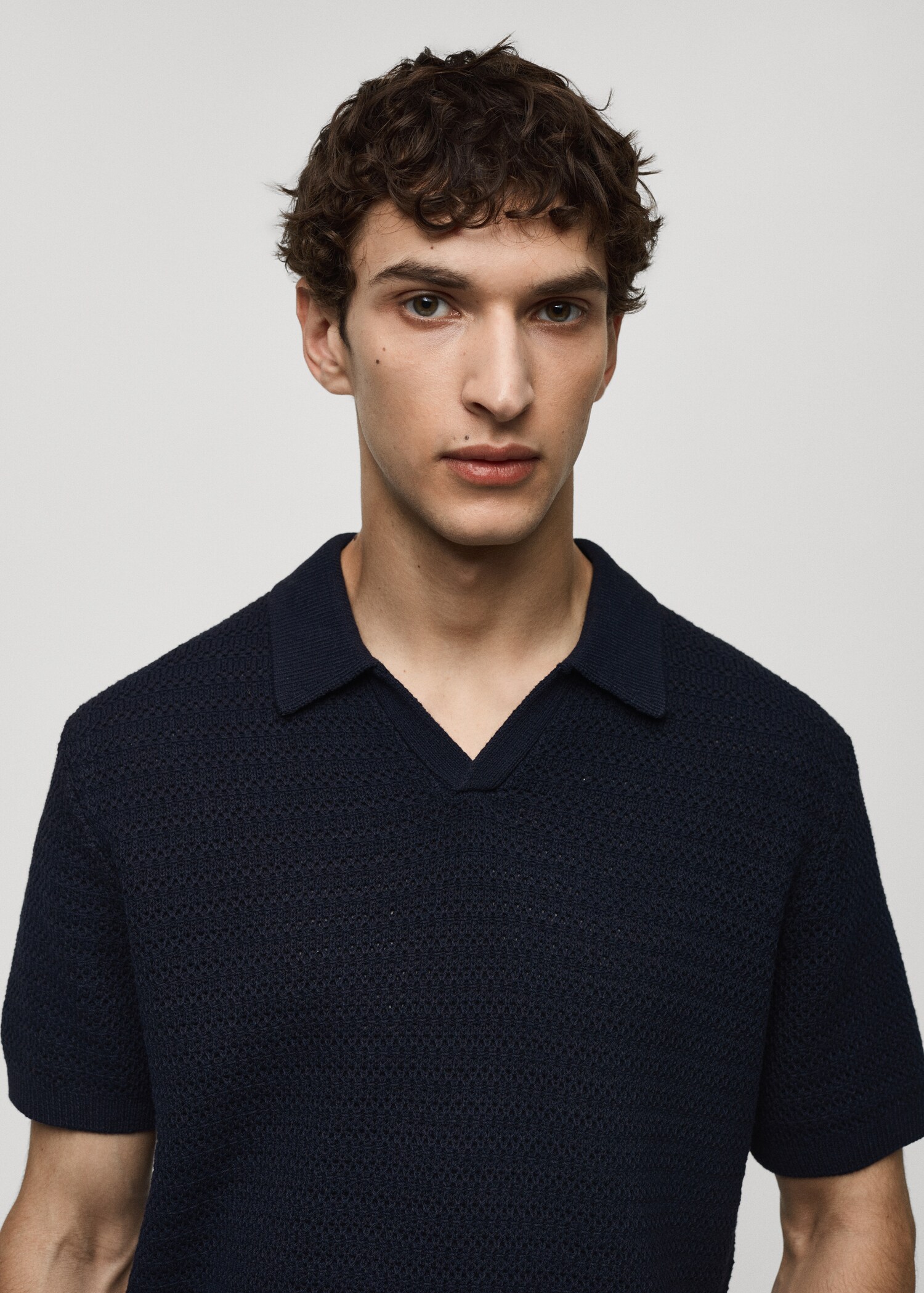 Polo maille torsadée - Détail de l'article 1
