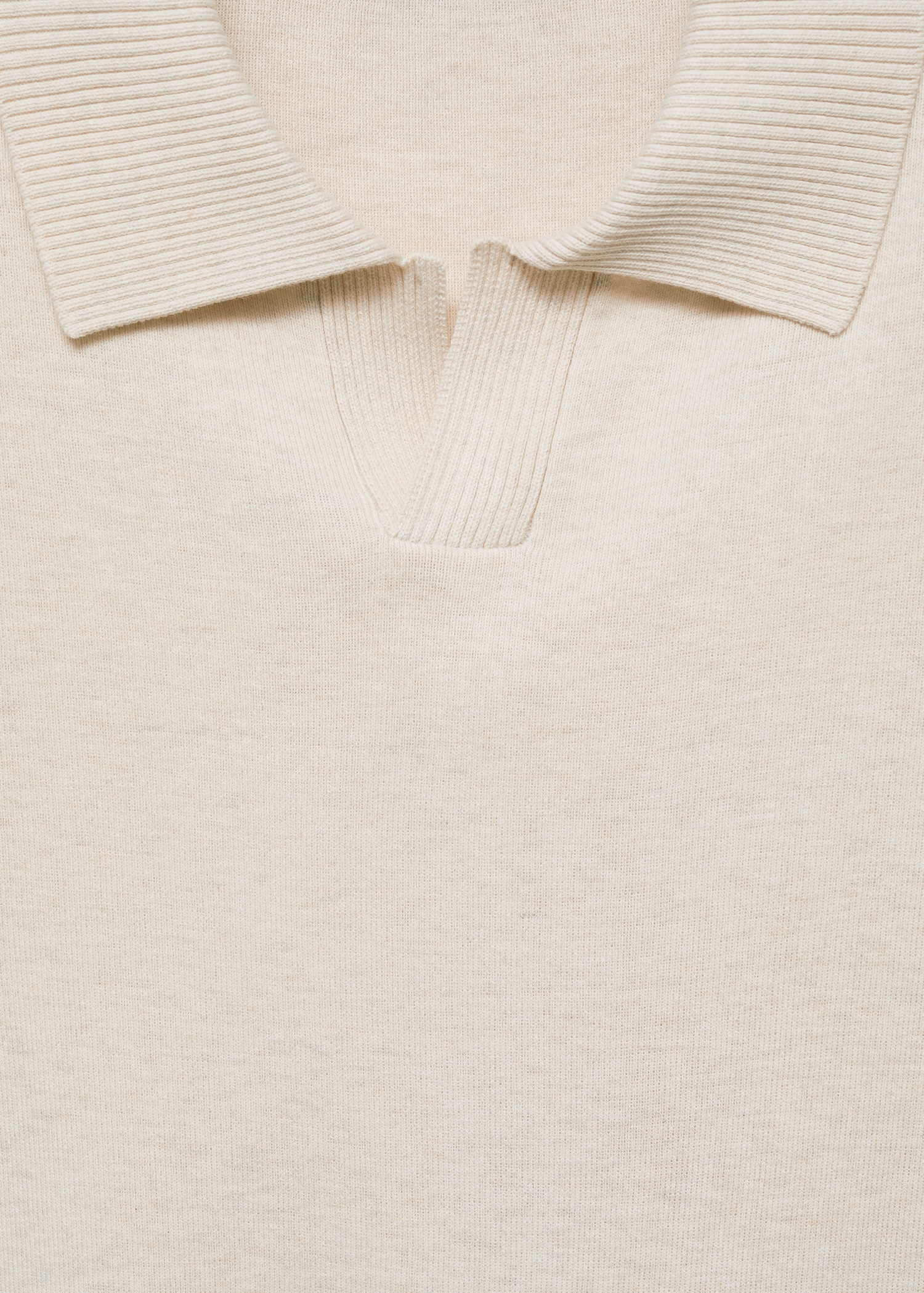 Polo maille coton texturé - Détail de l'article 8