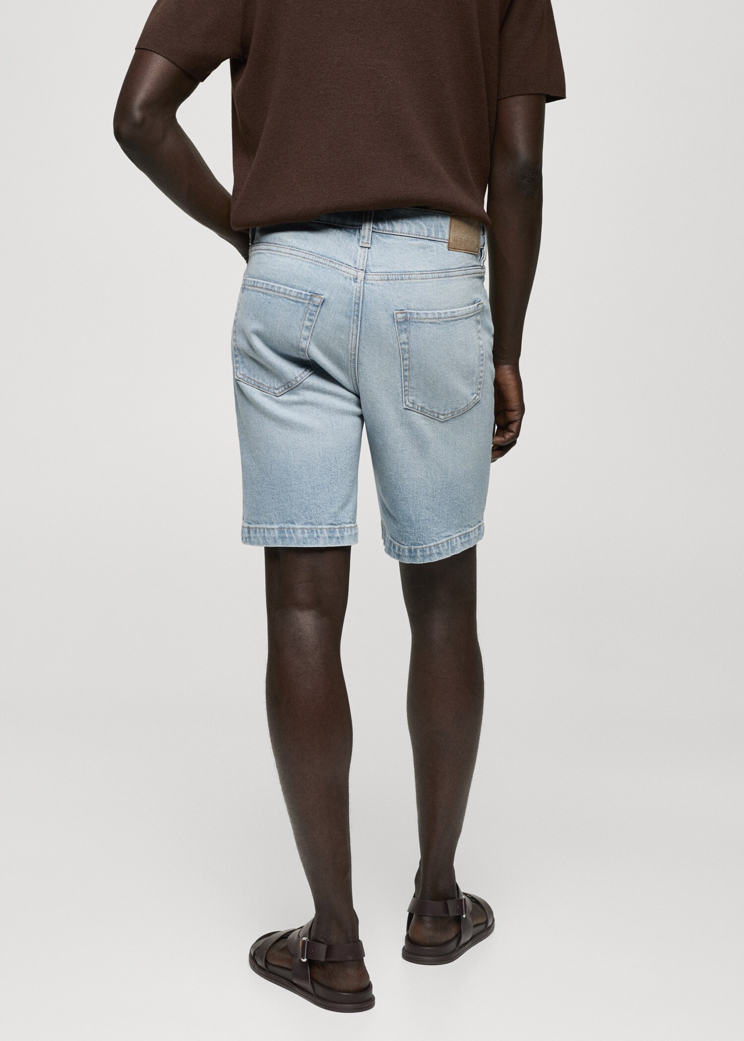 Bermuda jean regular fit - Verso de l’article