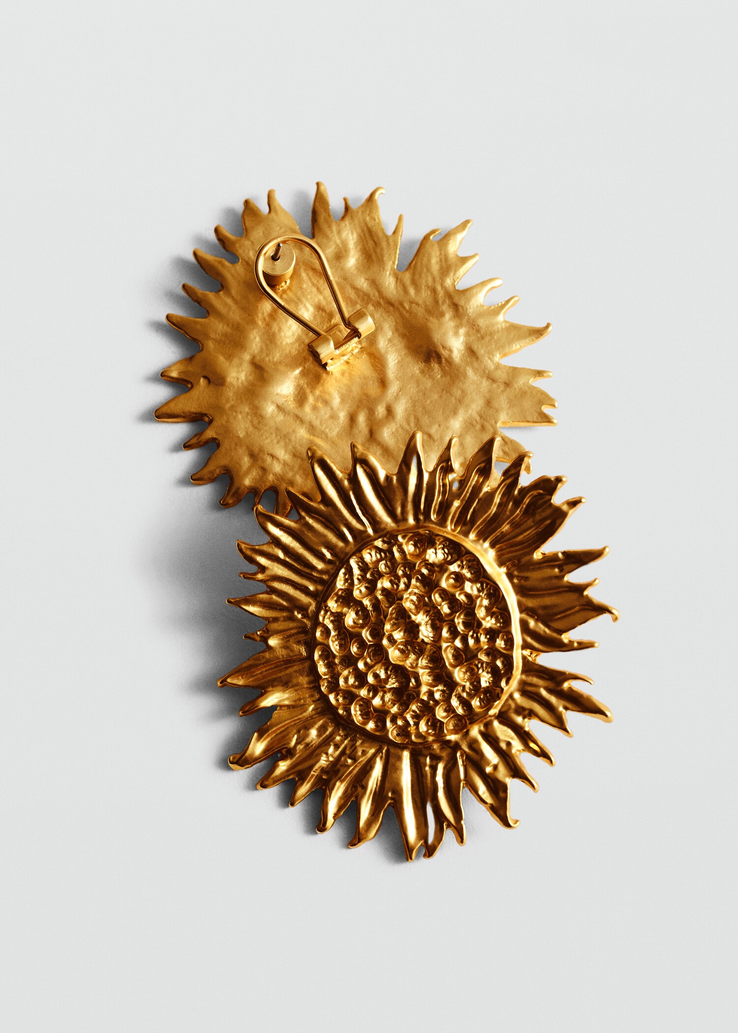 Boucles d'oreilles maxi fleur - Détail de l'article 1