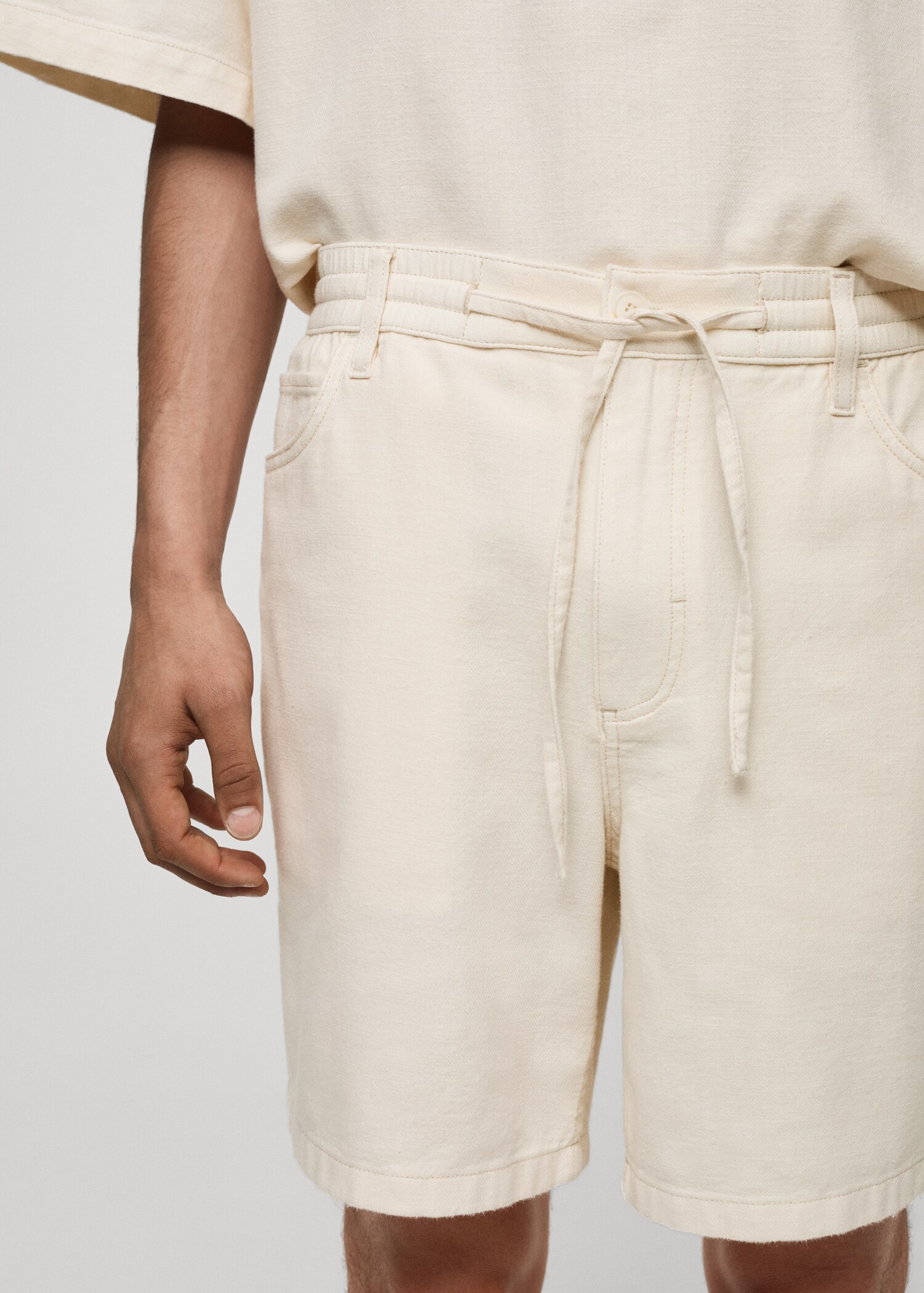 Bermuda coton cordon - Détail de l'article 1