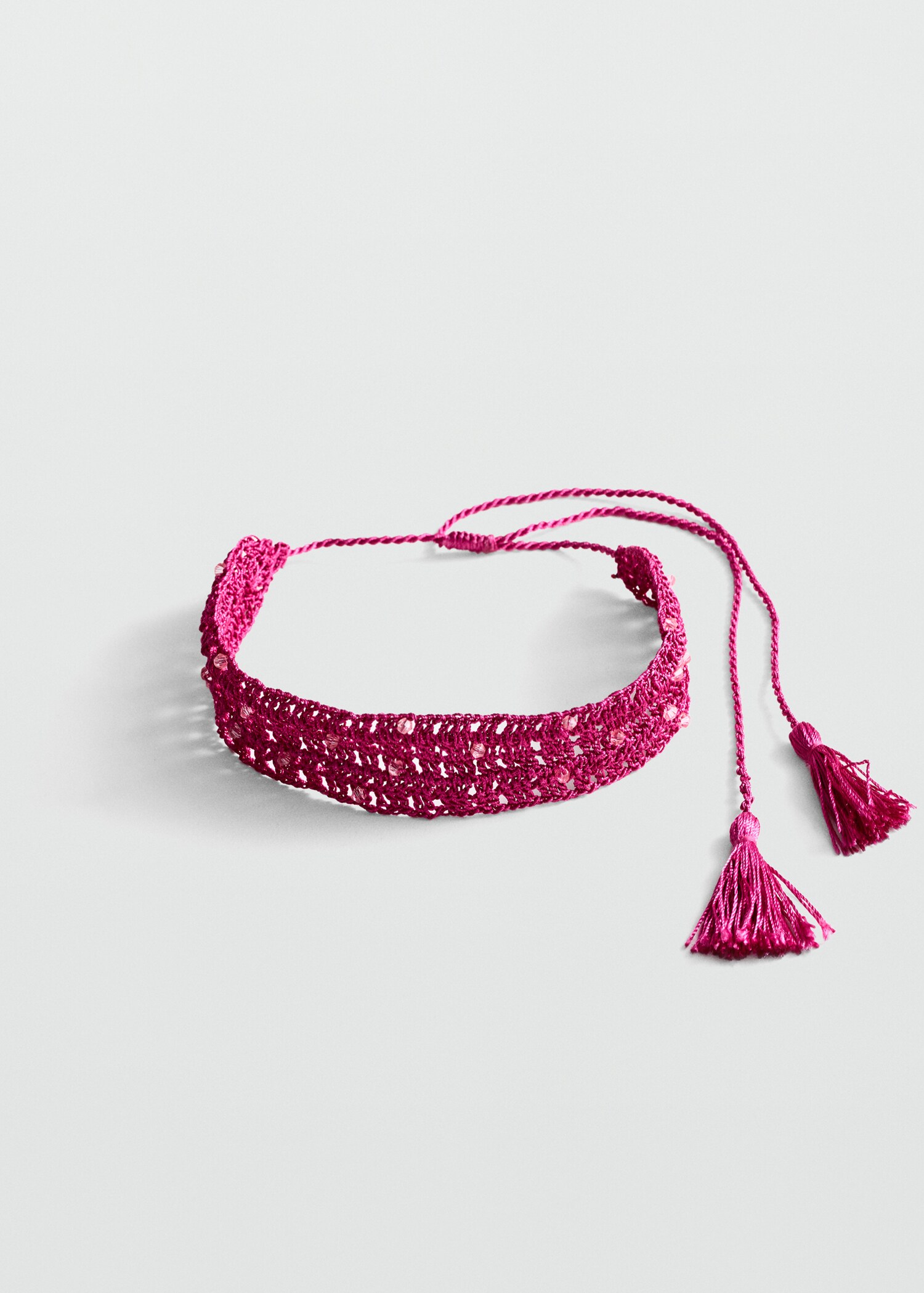 Choker-Halskette mit Kristallsteinen - Artikel ohne Model