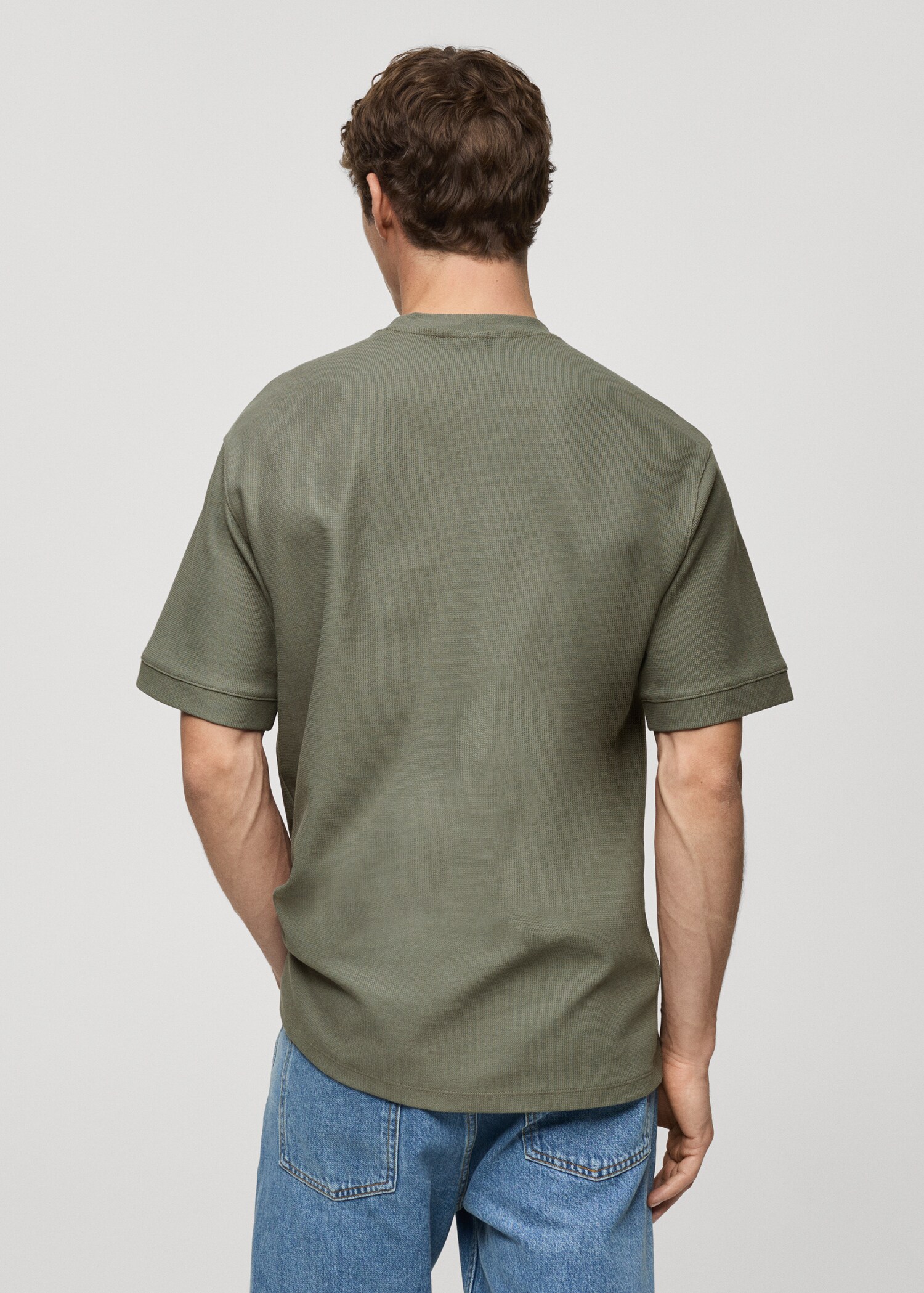 Samarreta estructura regular fit - Revers de l'article