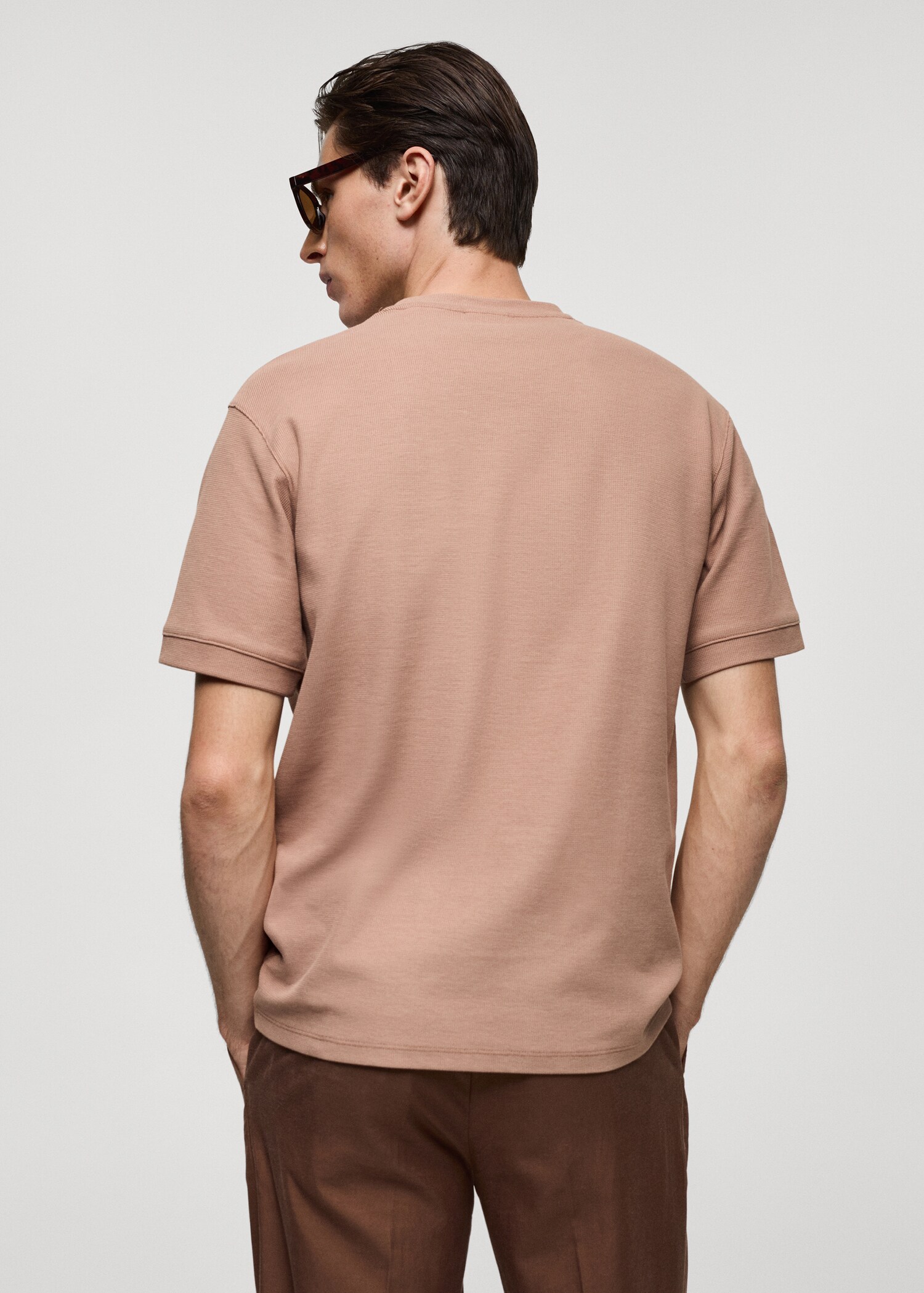 Samarreta estructura regular fit - Revers de l'article