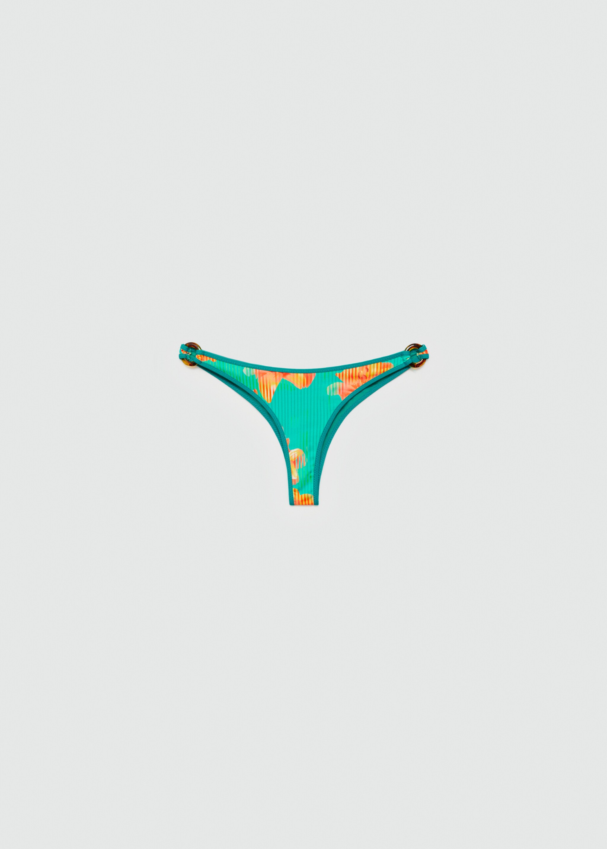 Bikini briefs with decorative rings - Article without model