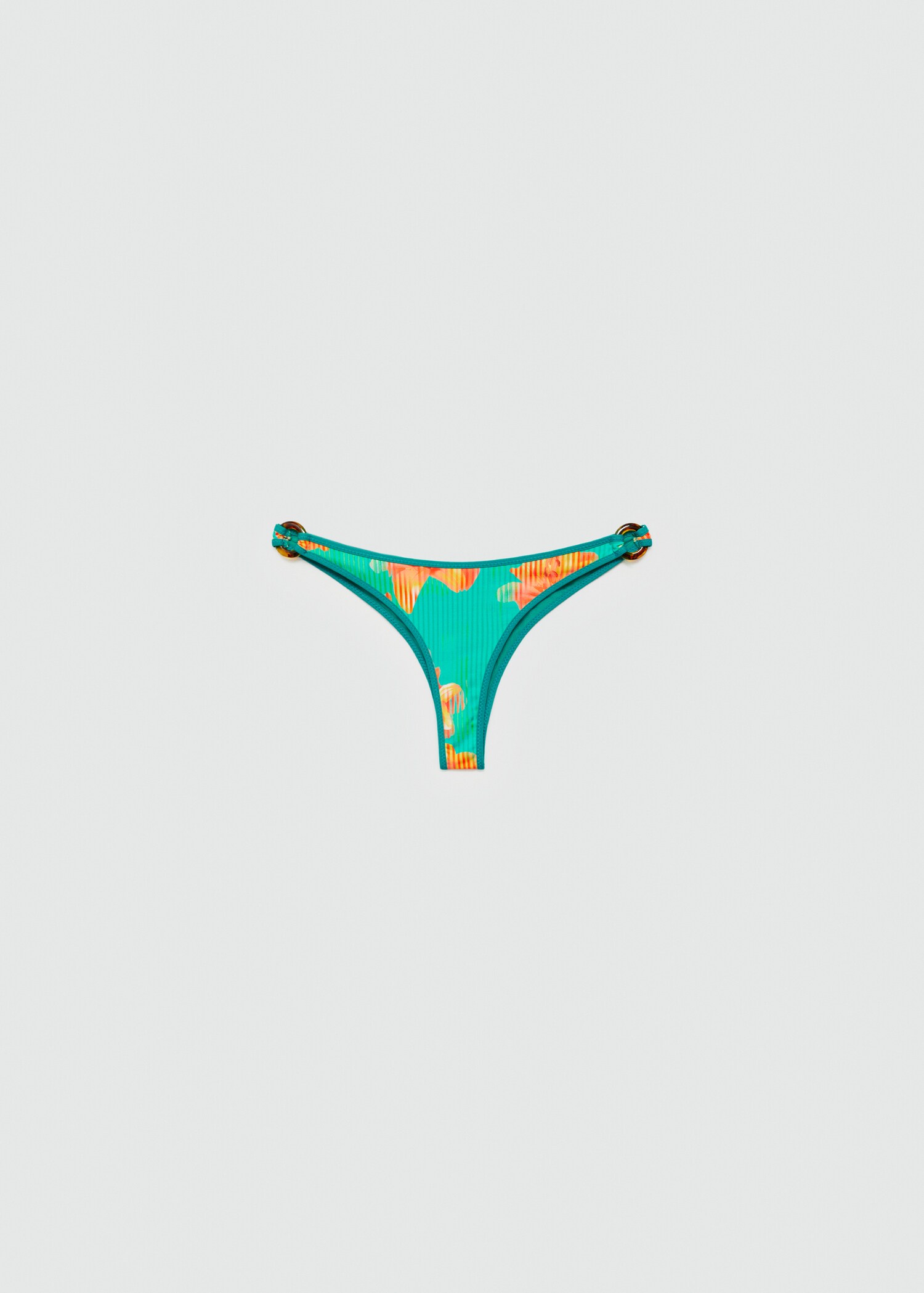 Bikini briefs with decorative rings - Article without model