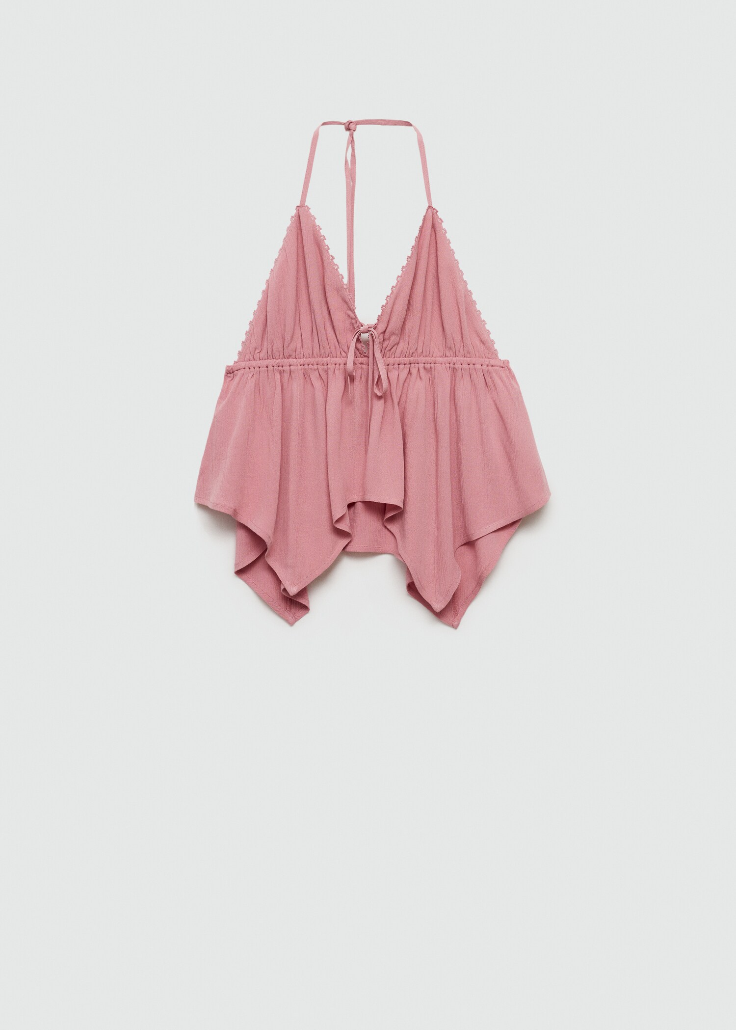 Top na ramínka s mašlí - Zboží bez modelu
