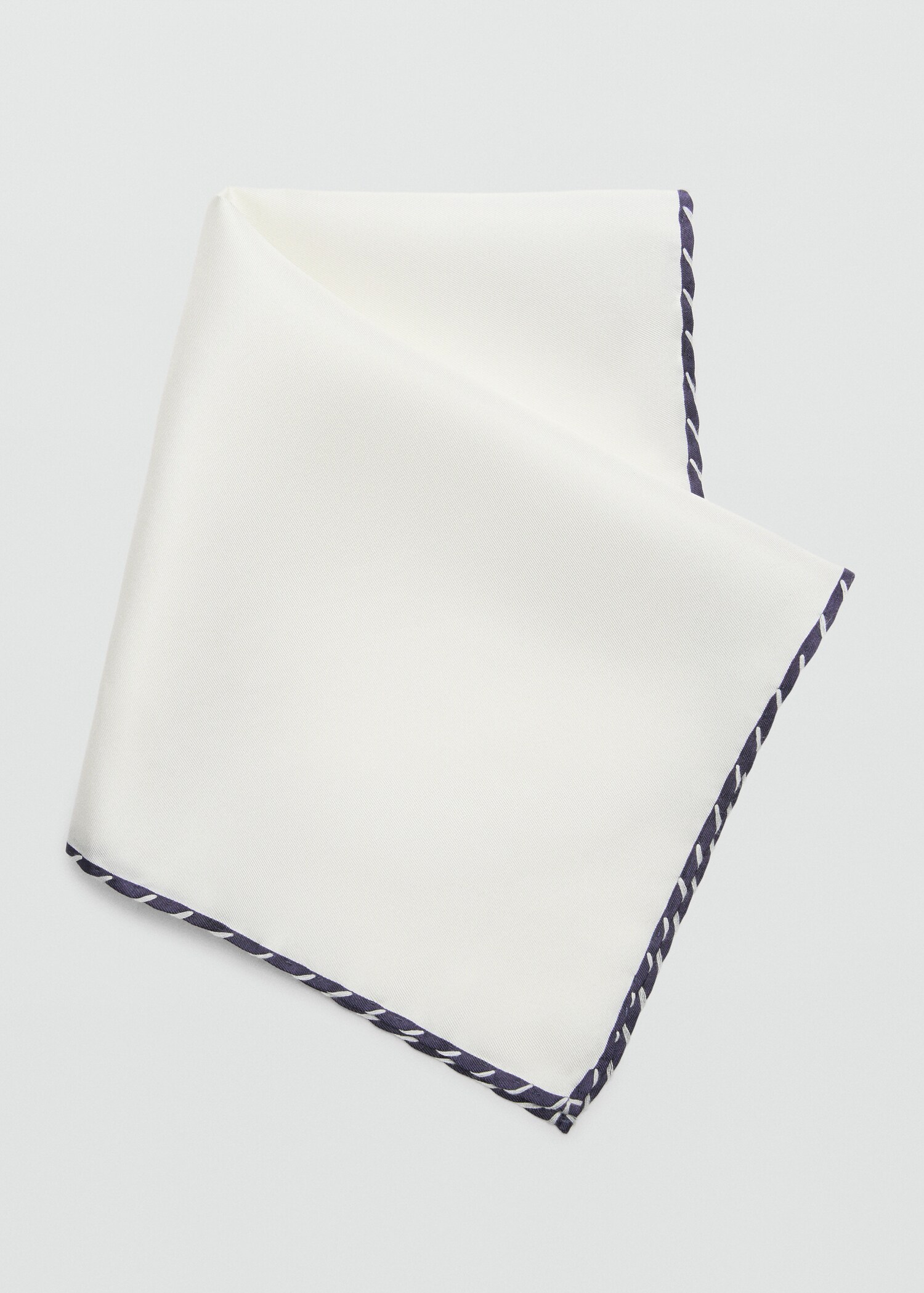 Mocador butxaca 100% seda brodats - Detall de l'article 1