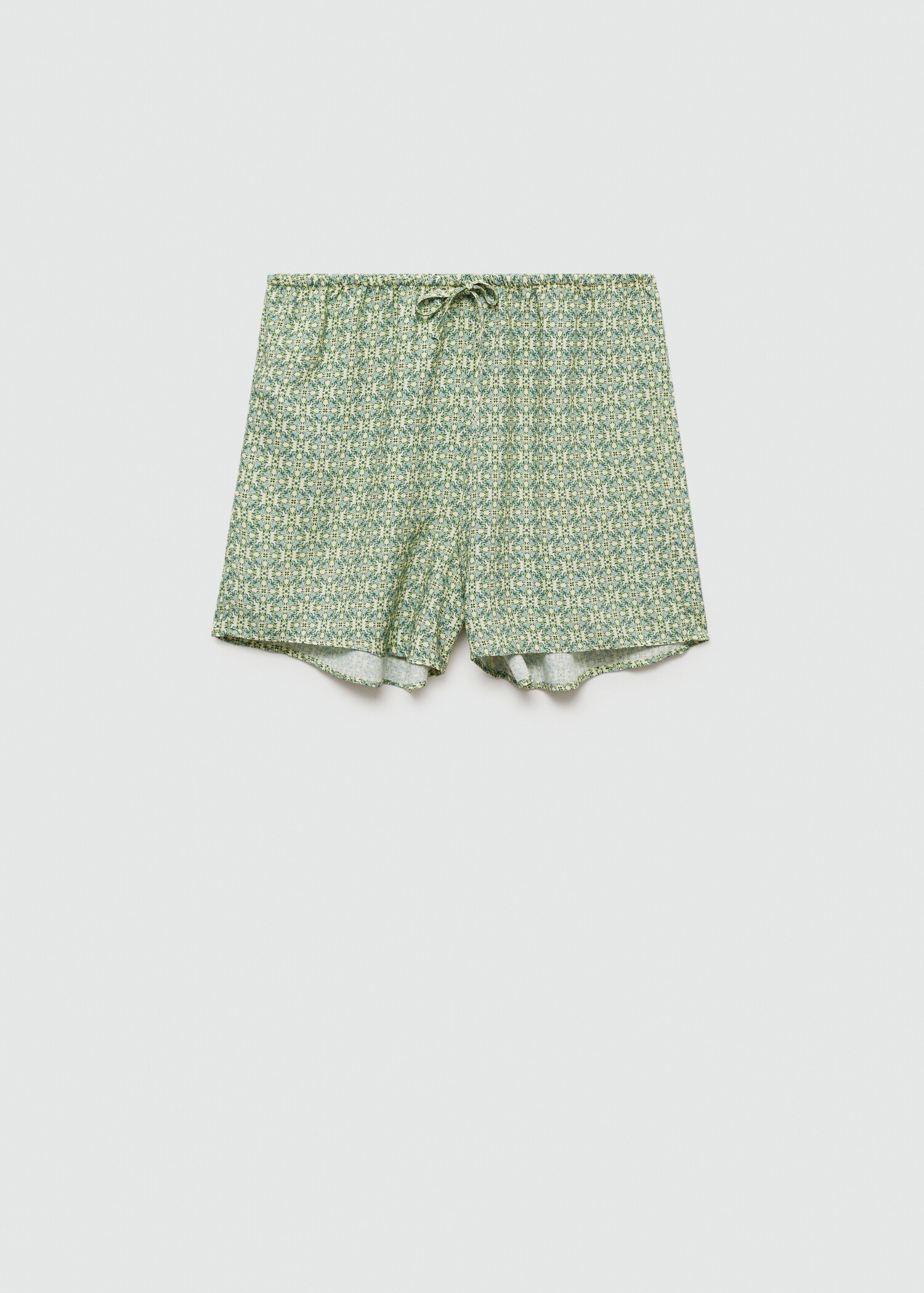 Shorts mit geometrischem Print - Artikel ohne Model