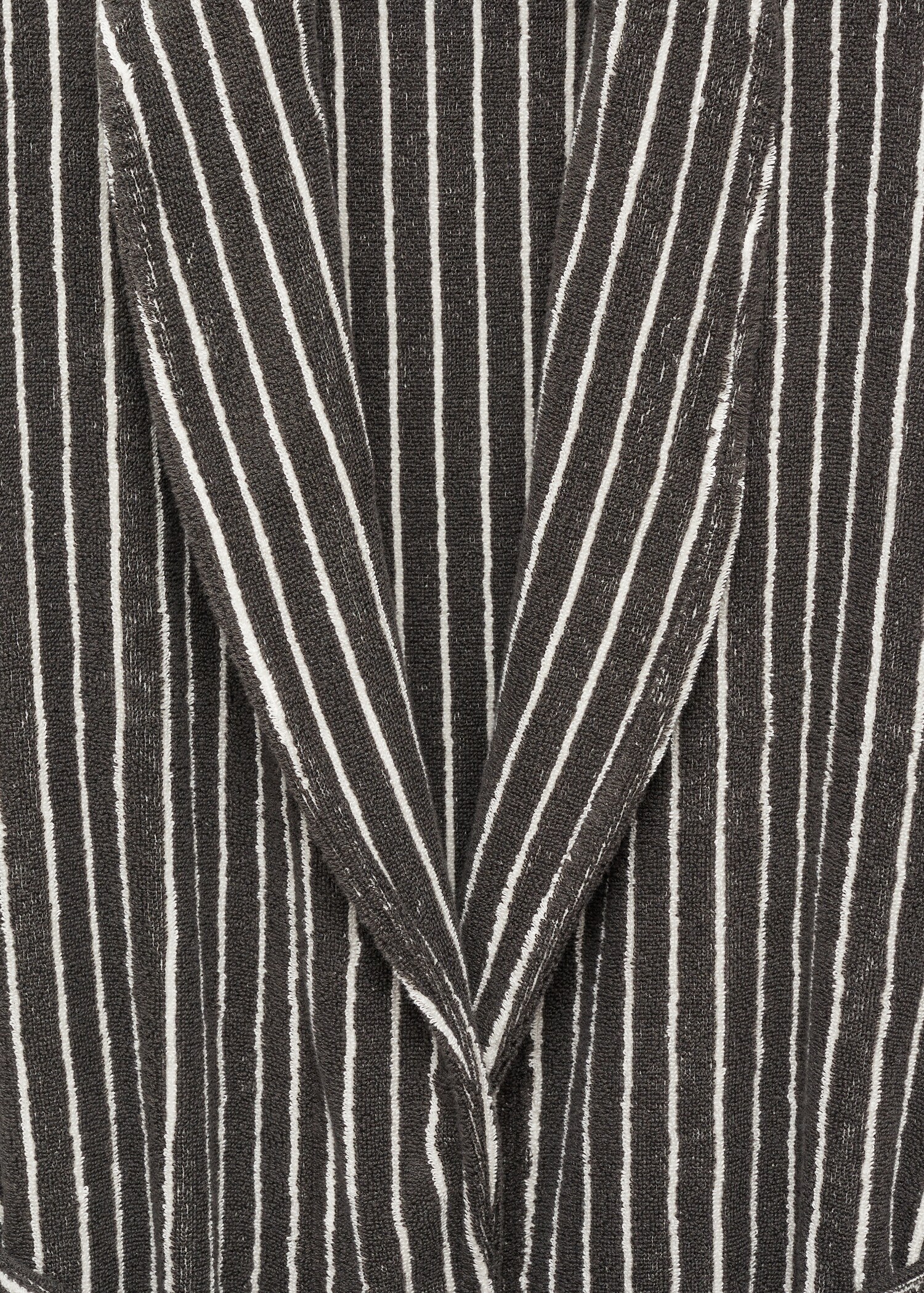 Albornoz 100% algodón rayas - Detalle del artículo 2