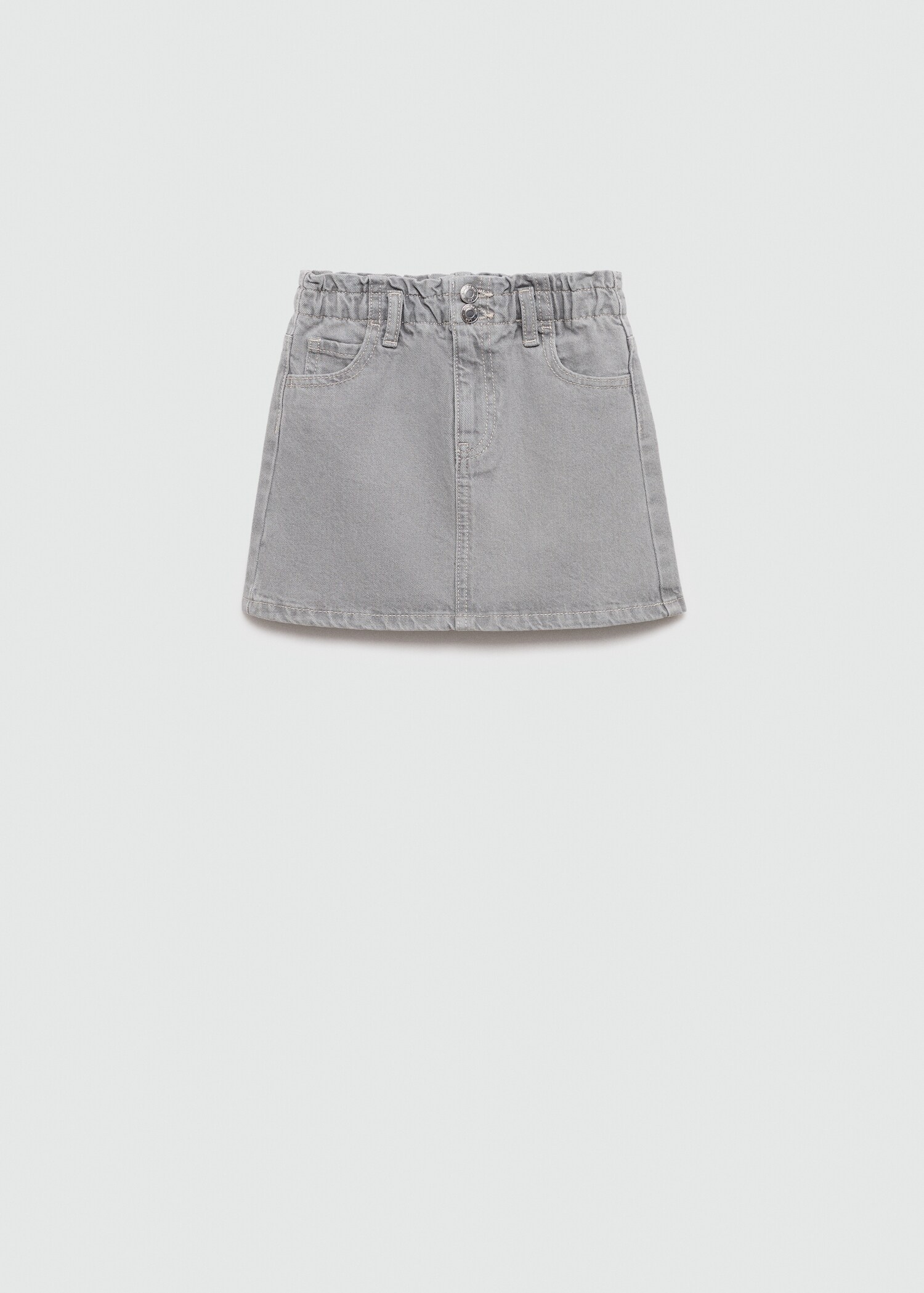 Denim paperbag rok - Artikel zonder model