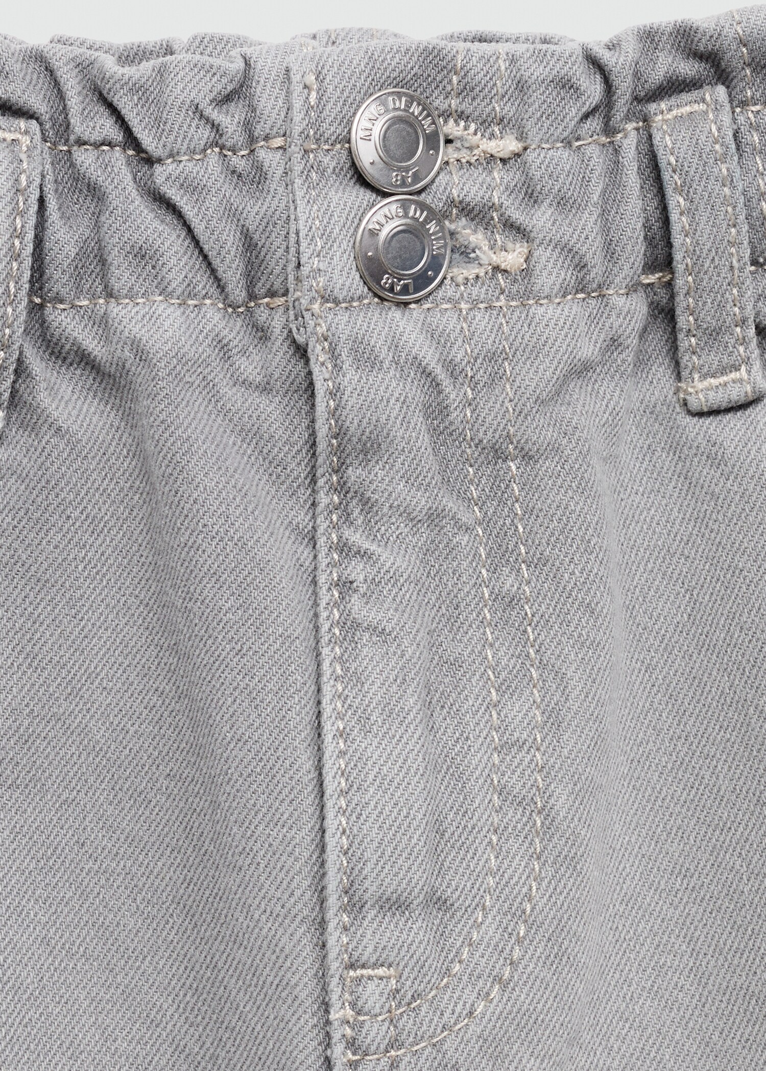 Denim paperbag rok - Detail van het artikel 8