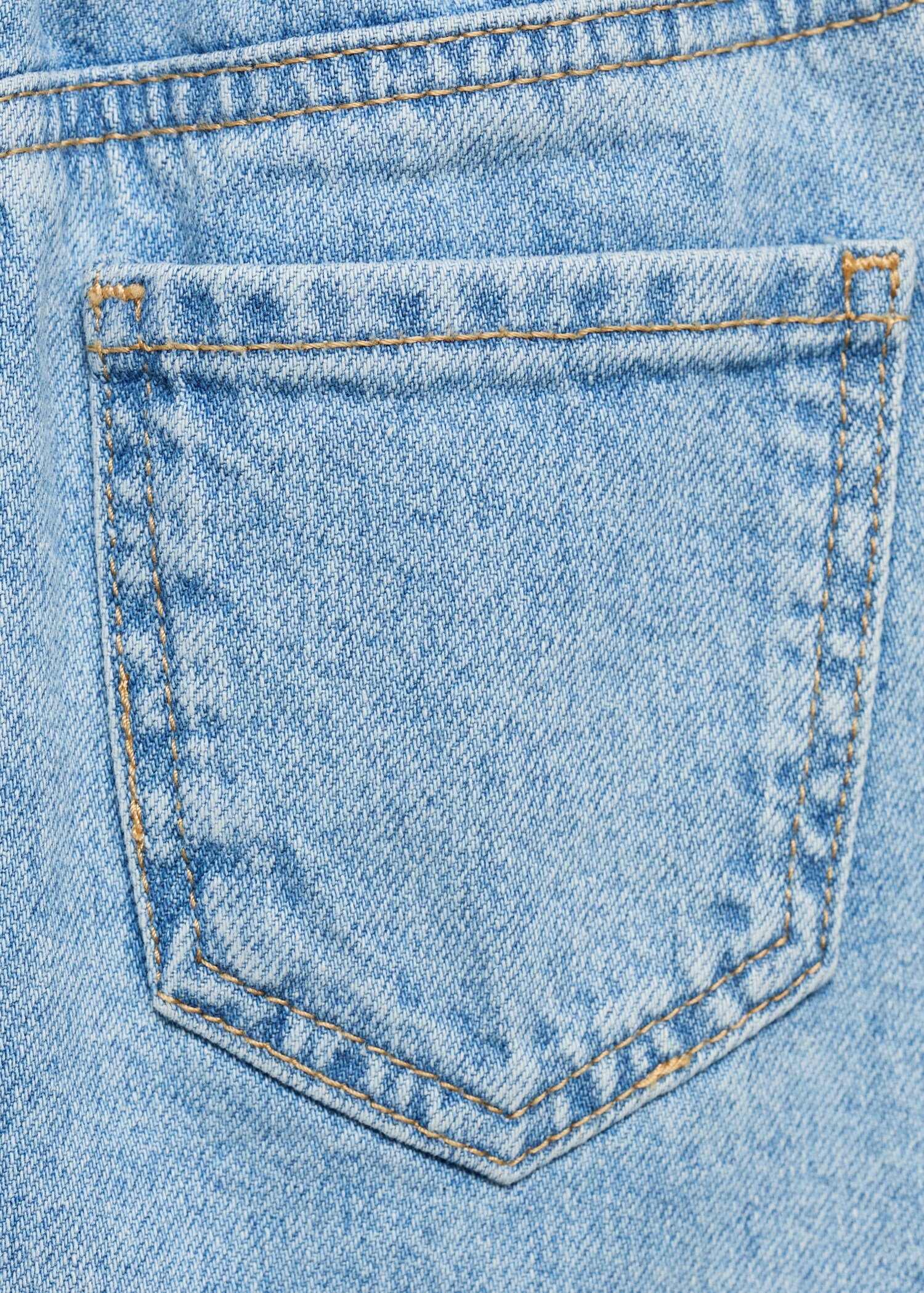 Denim paperbag rok - Detail van het artikel 0