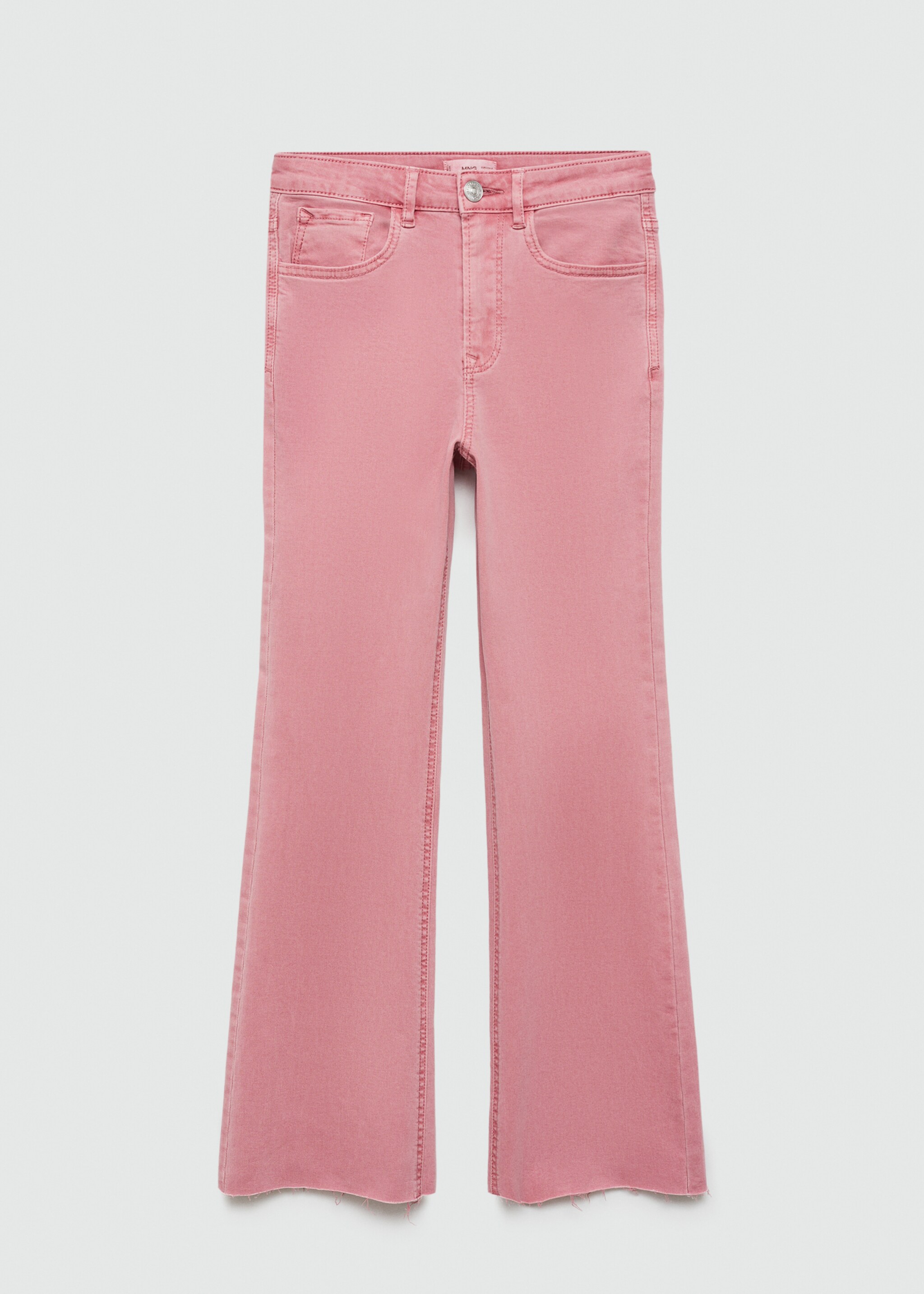 Jeans boca de sino crop - Artigo sem modelo