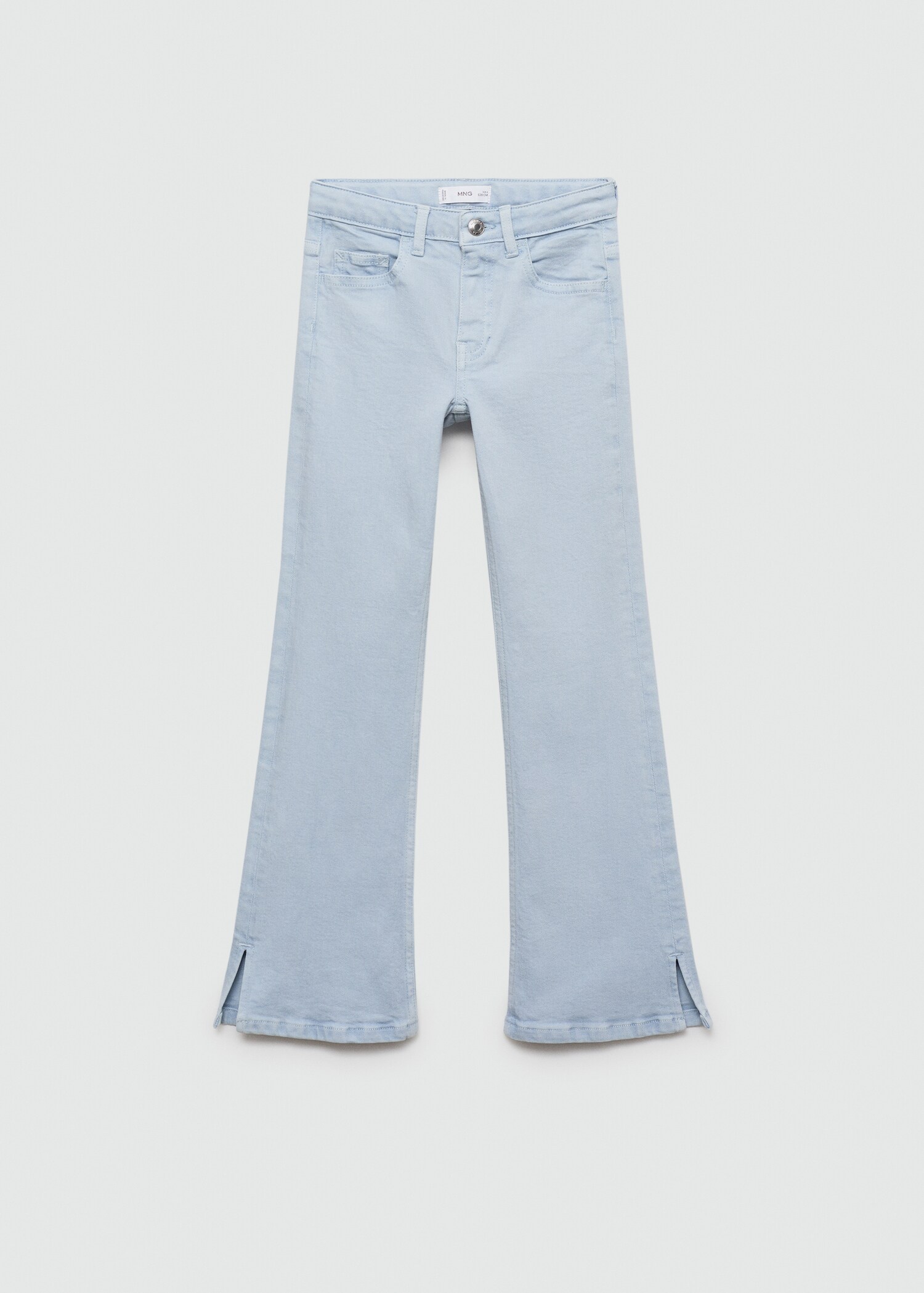 Flared jeans with slits - Article without model