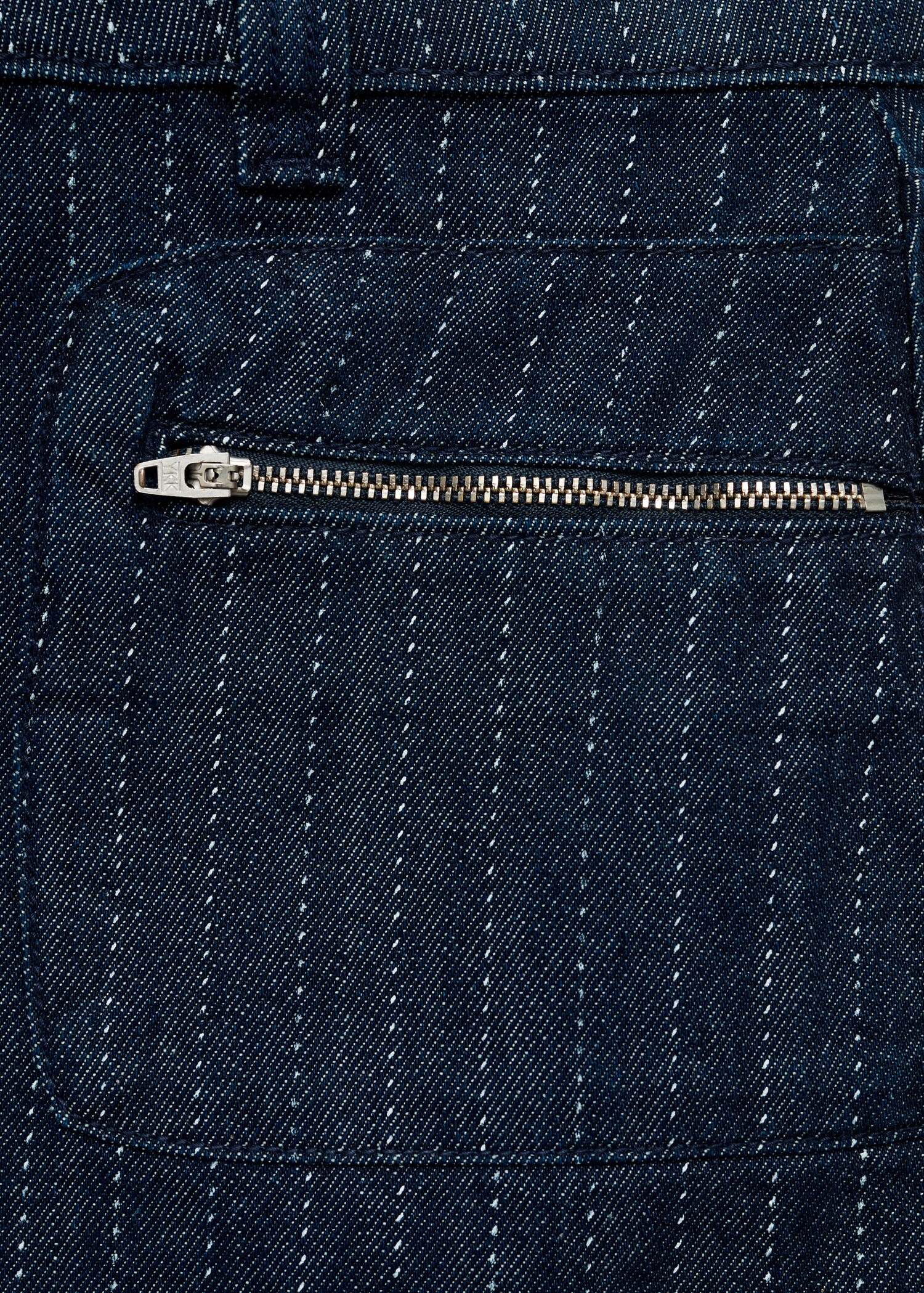 Minikjol i denim sömmar - Detaljer om artikeln 0