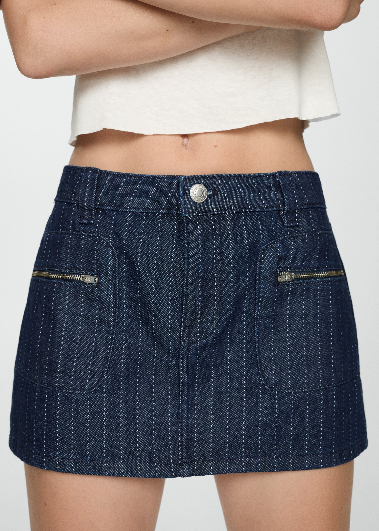 Minikjol i denim sömmar - Detaljer om artikeln 6