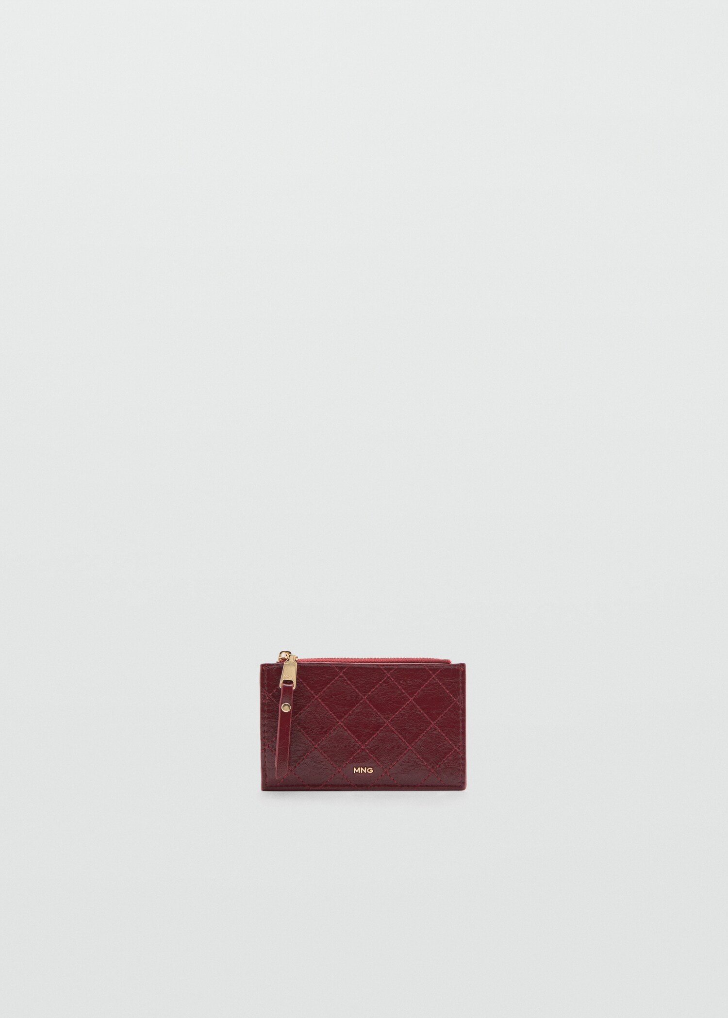 Card holder with decorative stitching - Article without model