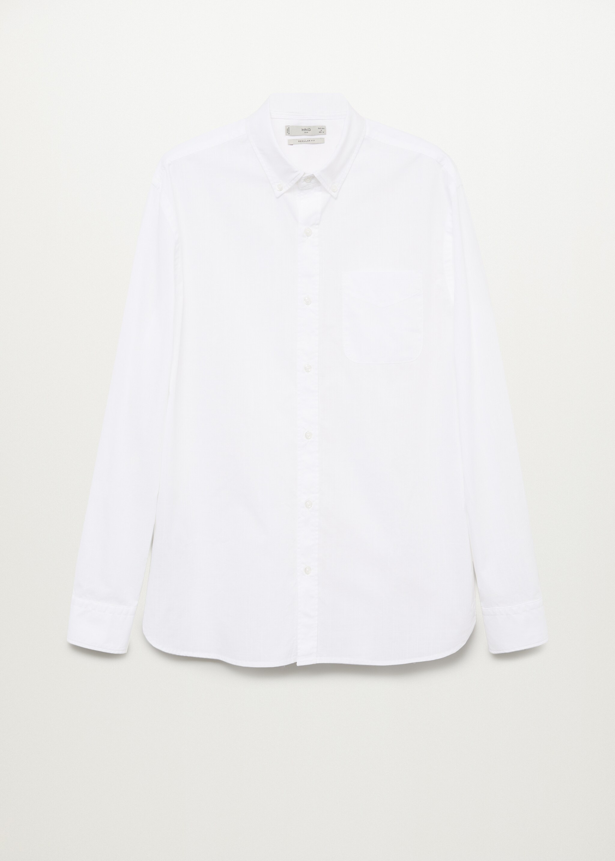 Regular-fit 100% Tencel shirt - Article without model