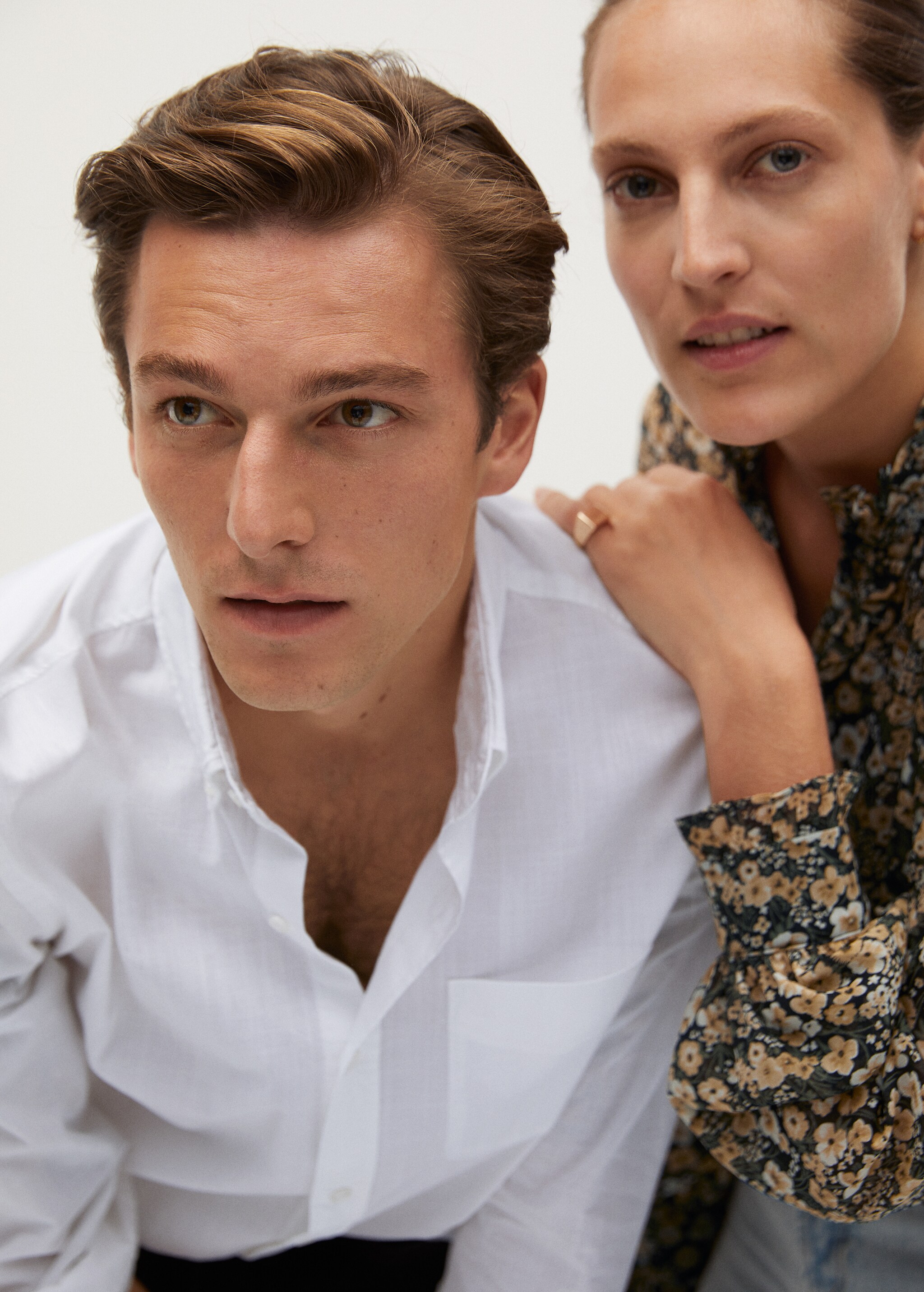 Regular-fit 100% Tencel shirt - Details of the article 5