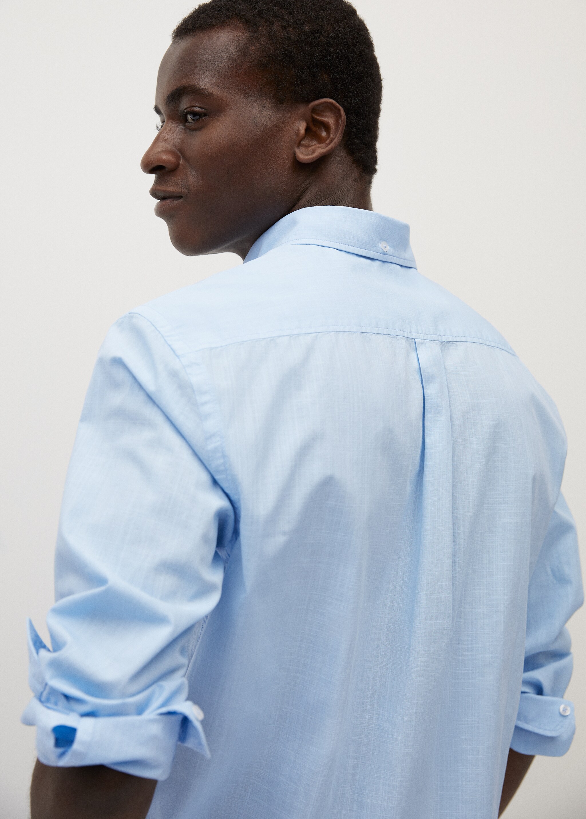 Camisa regular fit 100% tencel - Detalle del artículo 3